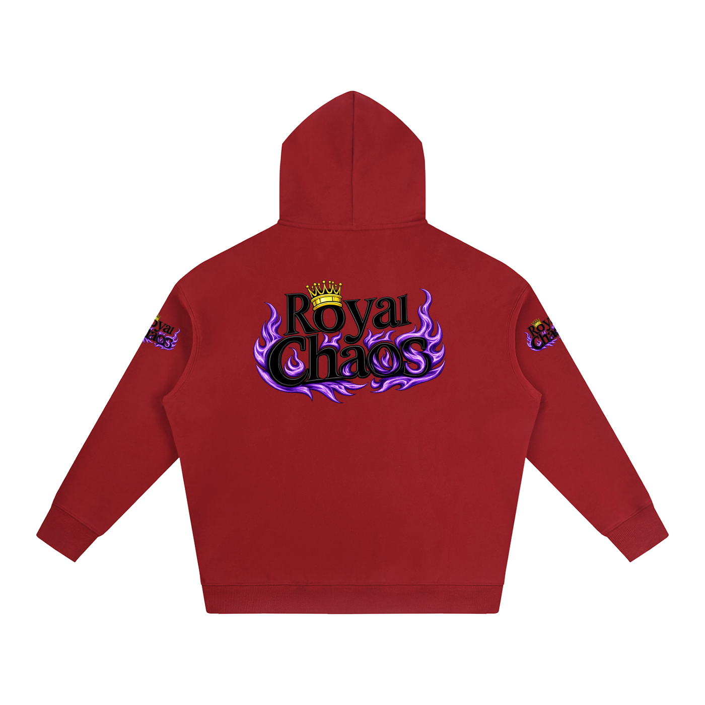 Custom Royal FireFly Oversize  Hoodie