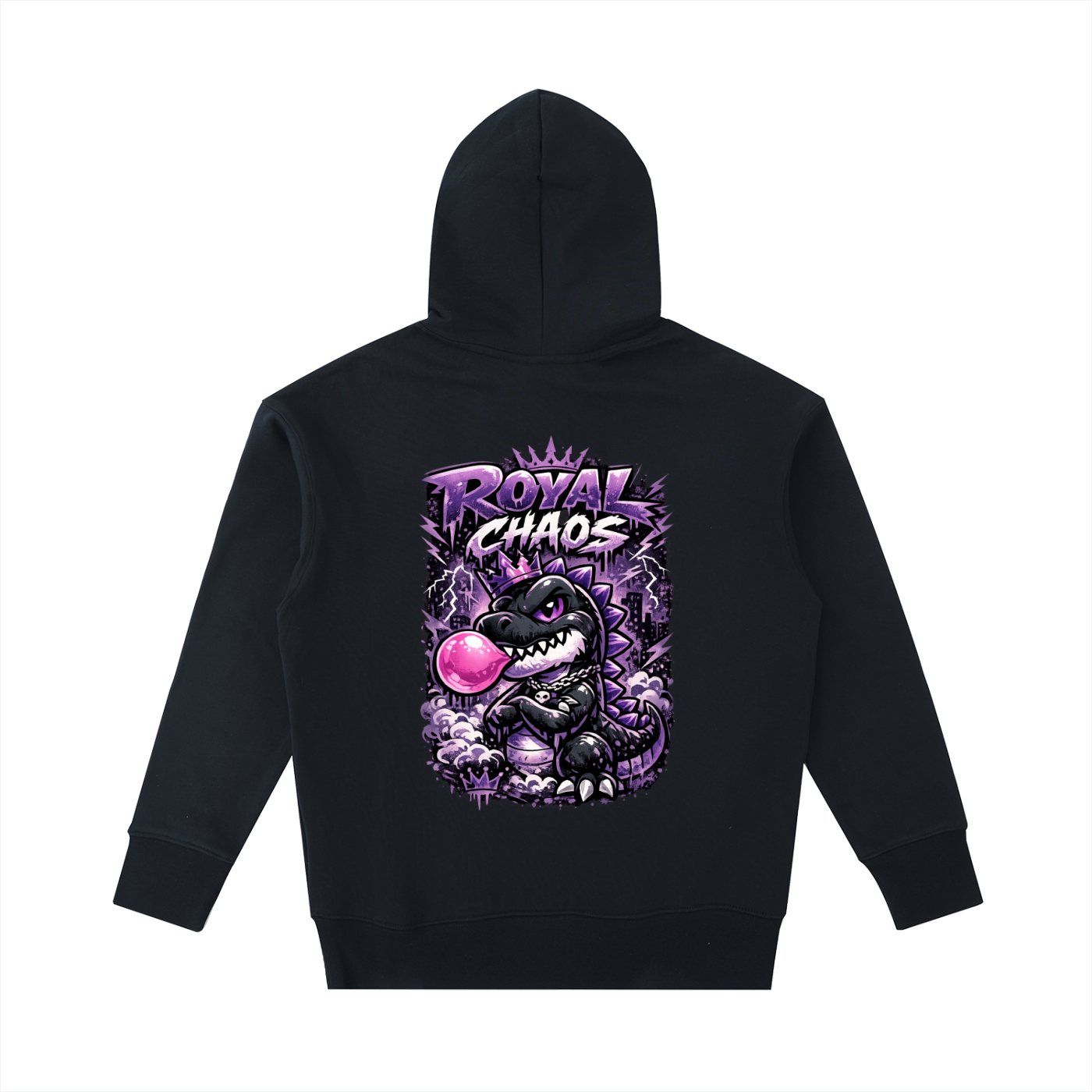 Royal Dino Heavyweight Hoodie