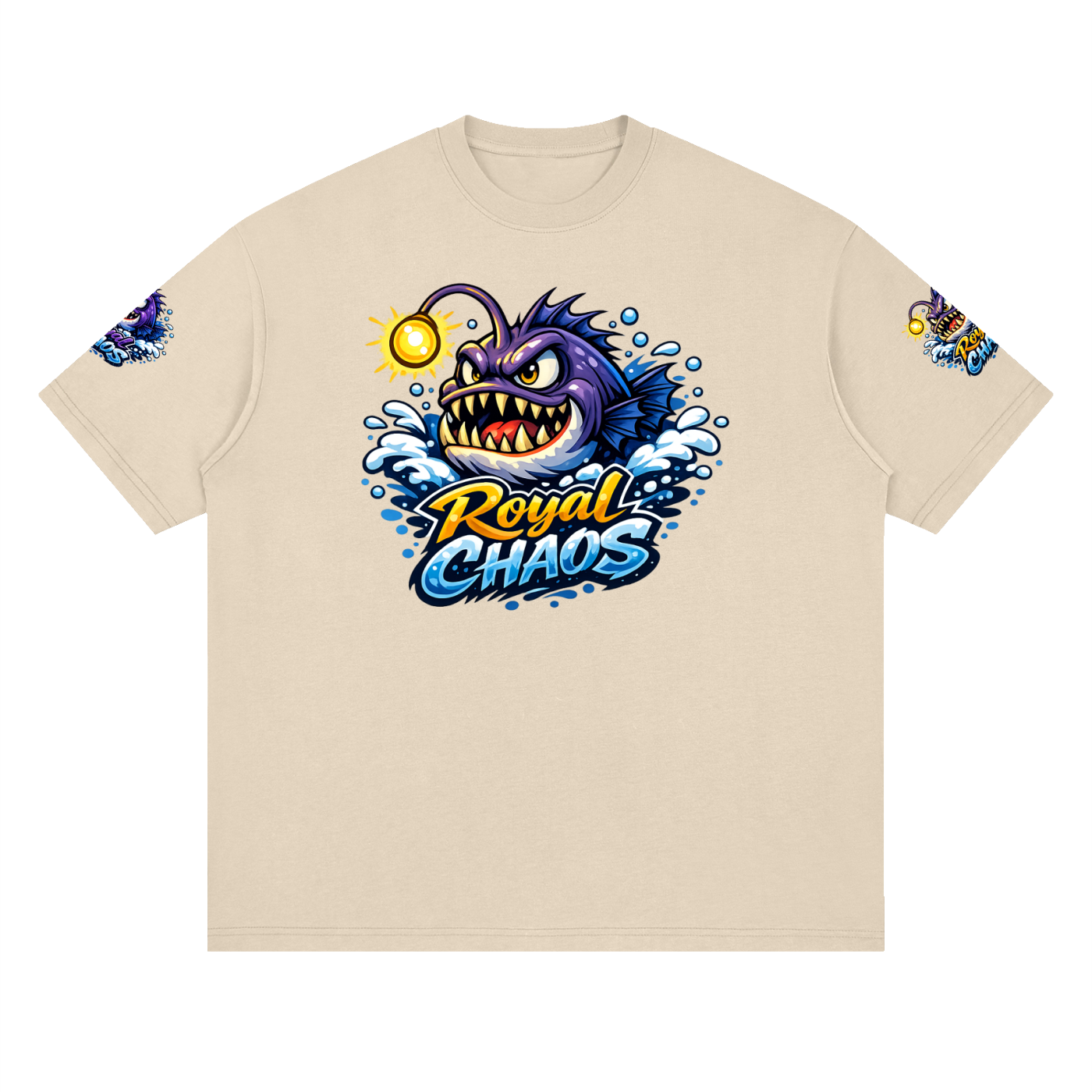 Royal Chaos Custom Drop Shoulder T-Shirt