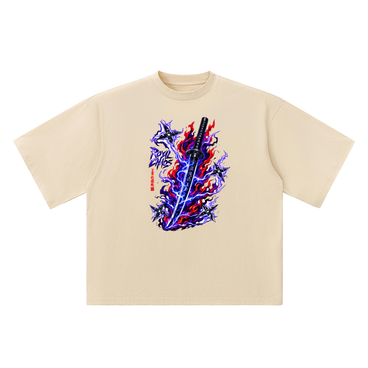 Royal Chaos Custom Oversized T-Shirt