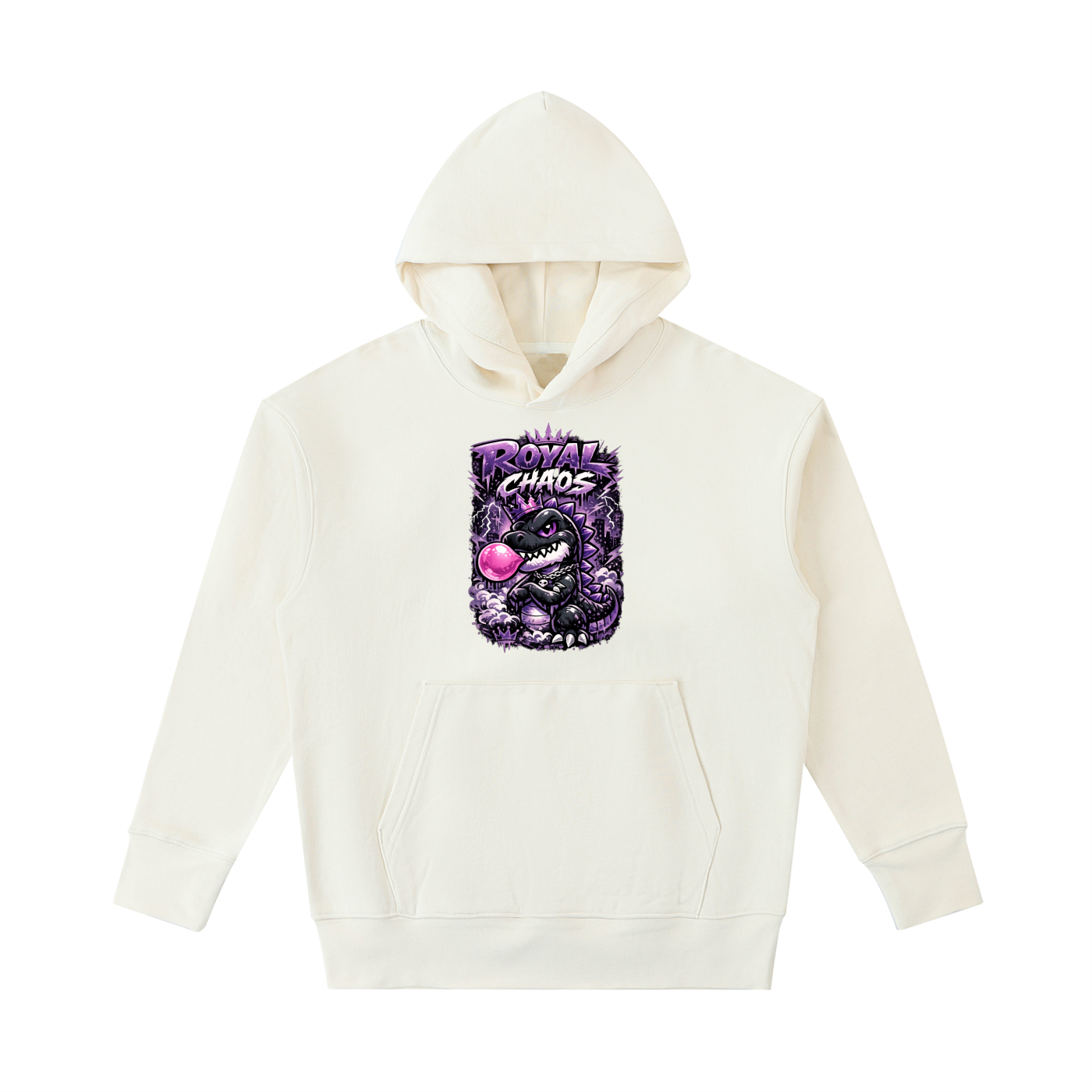 Royal Dino Heavyweight Hoodie