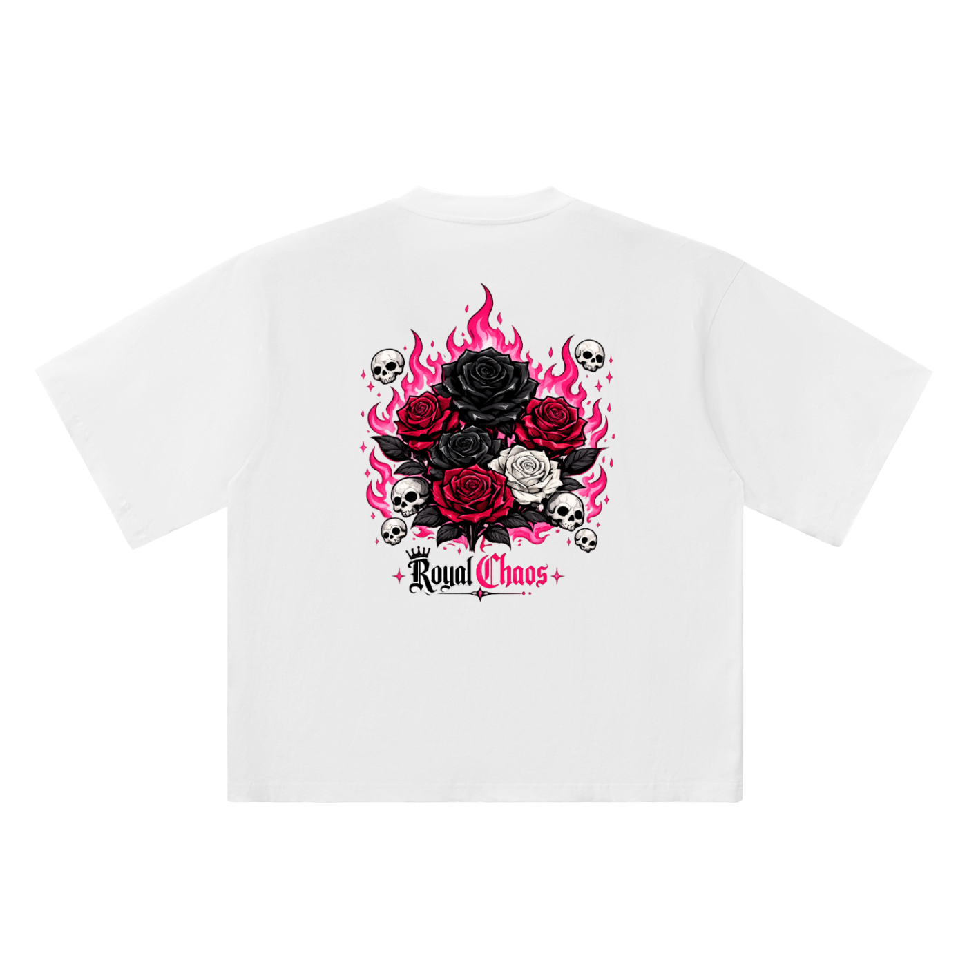 Royal Chaos Oversized Drop Shoulder T-Shirt