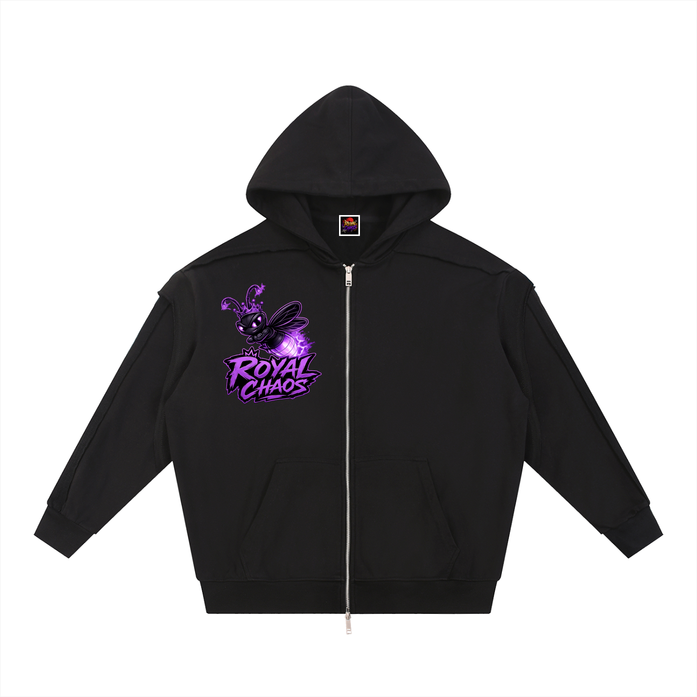 Royal FireFly Double Layered Zip Hoodie