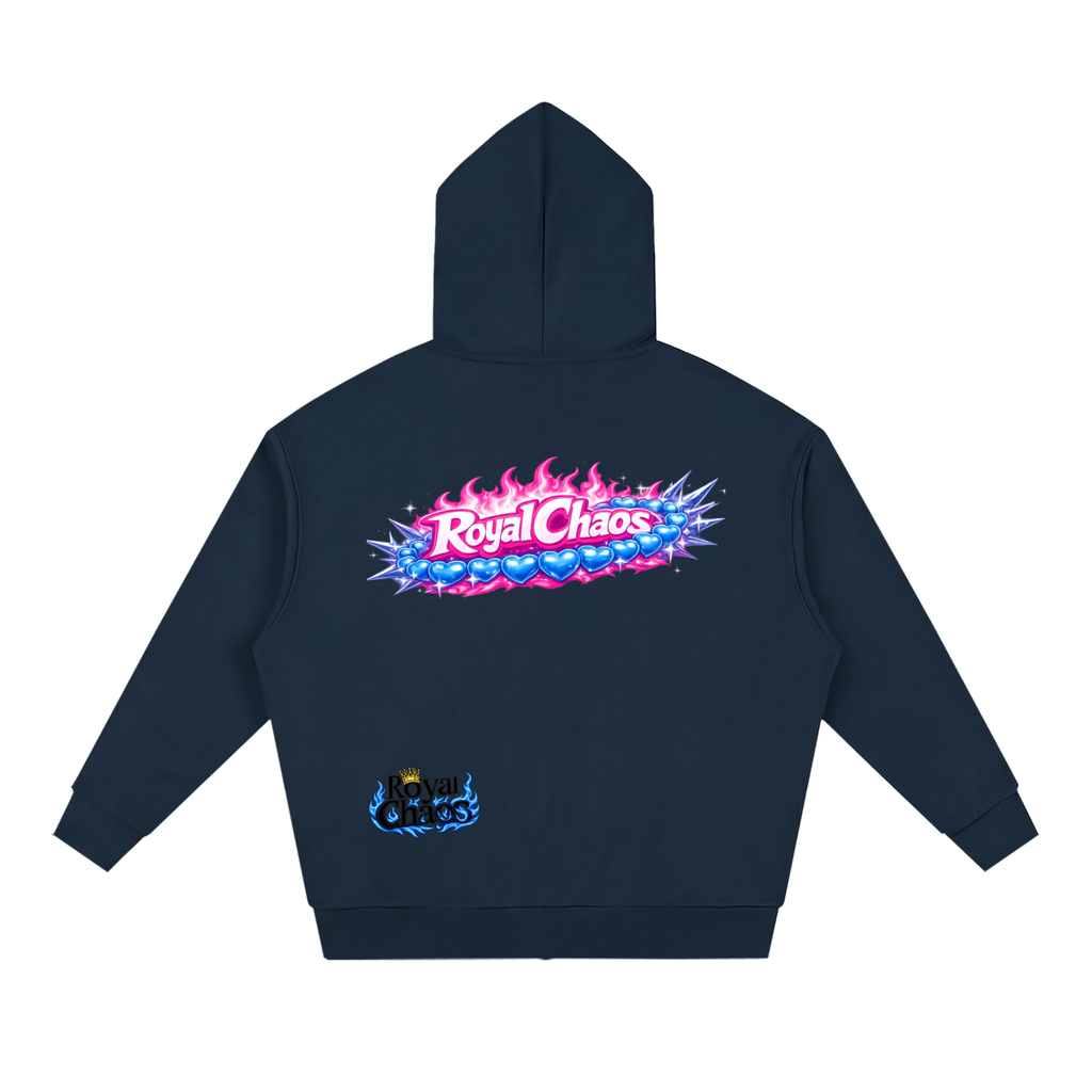 Royal Chaos Custom Japan Full Zip Hoodie