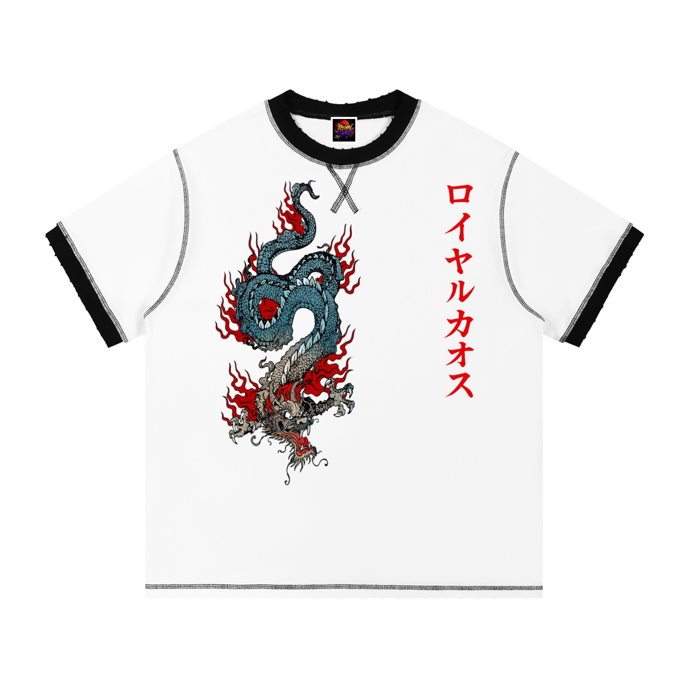 Royal Choas custom dragon shirt