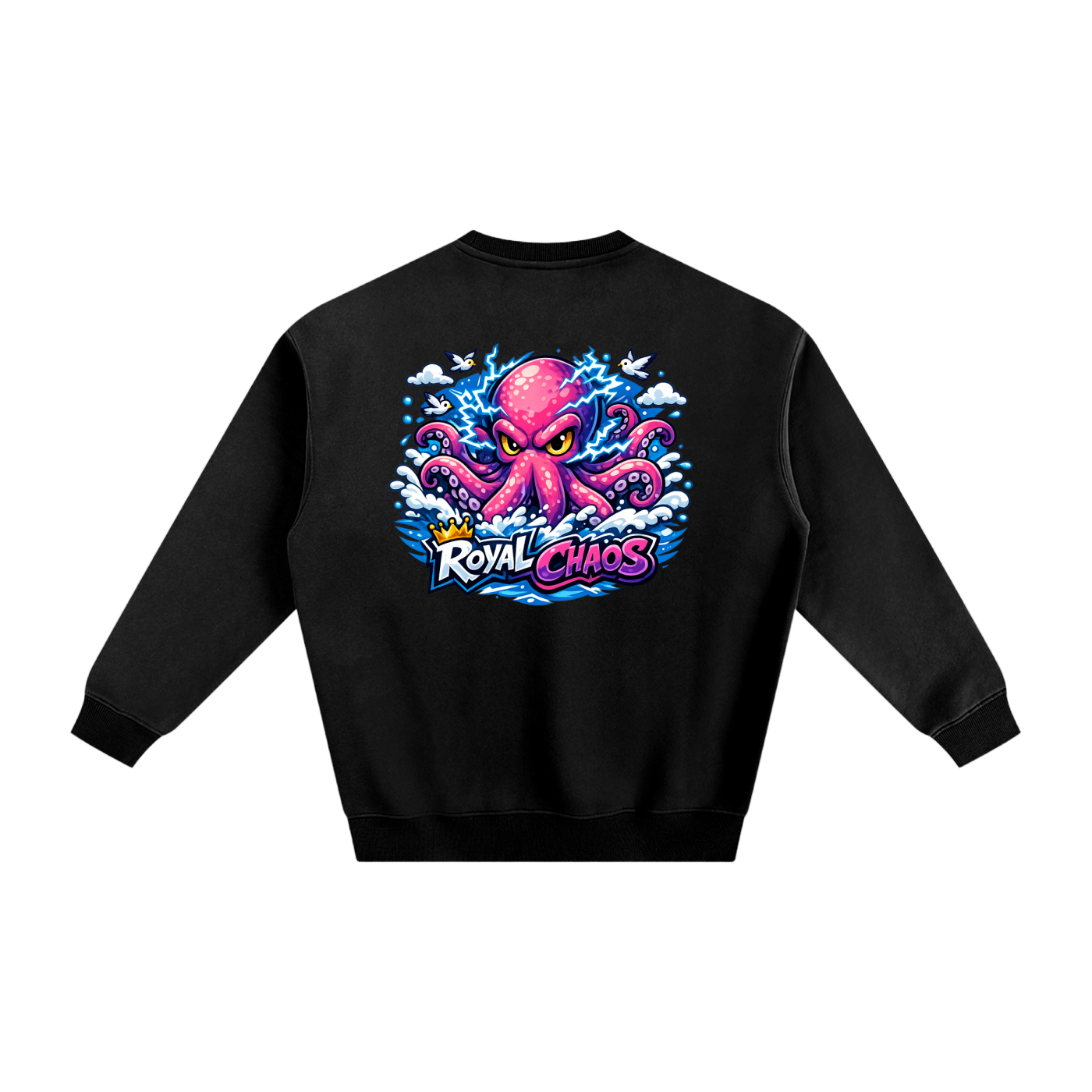Royal Chaos Custom Fleeced Sweatshirt
