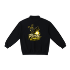 Royal FireFly Polo-Collar Sweatshirt