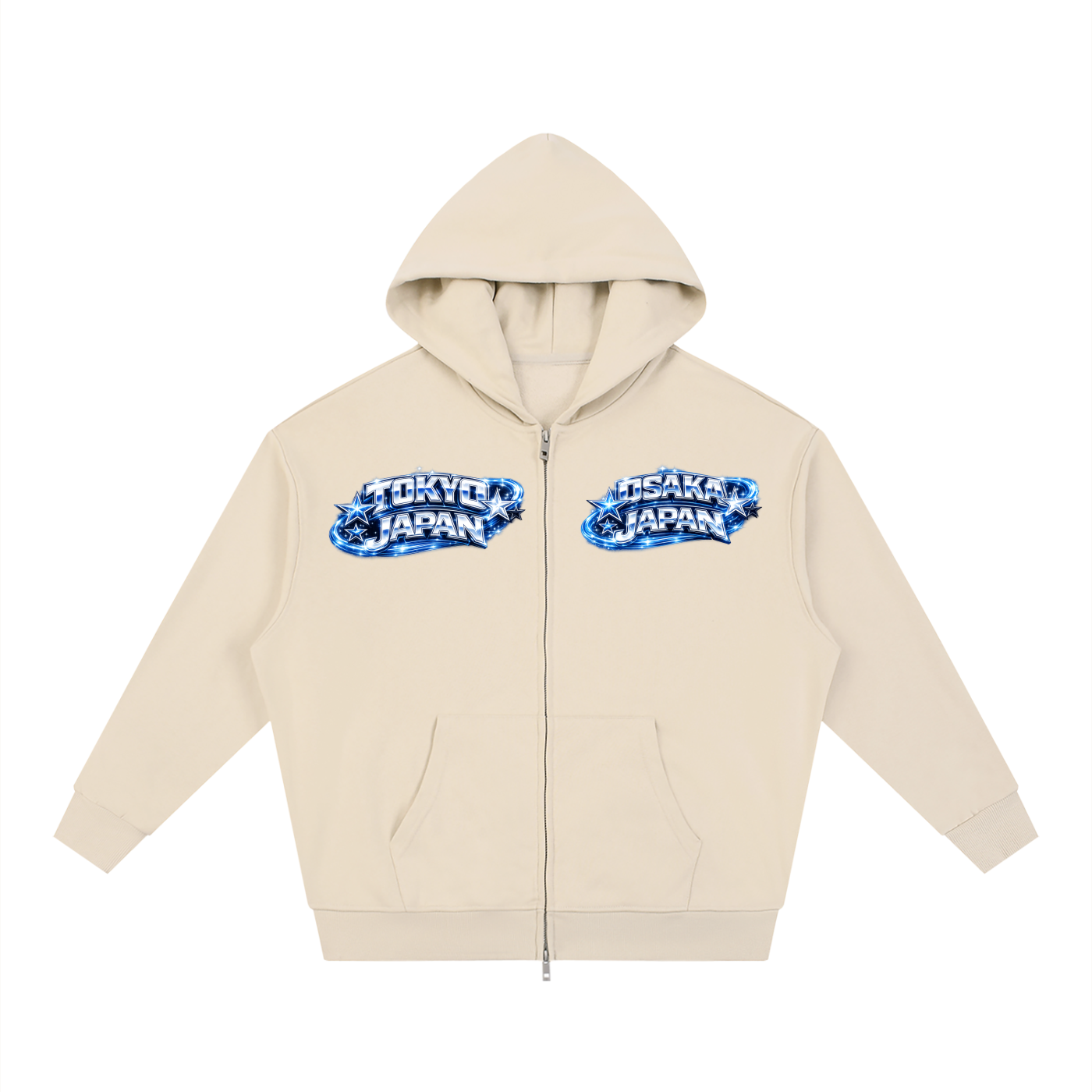 Royal Chaos Custom Japan Full Zip Hoodie