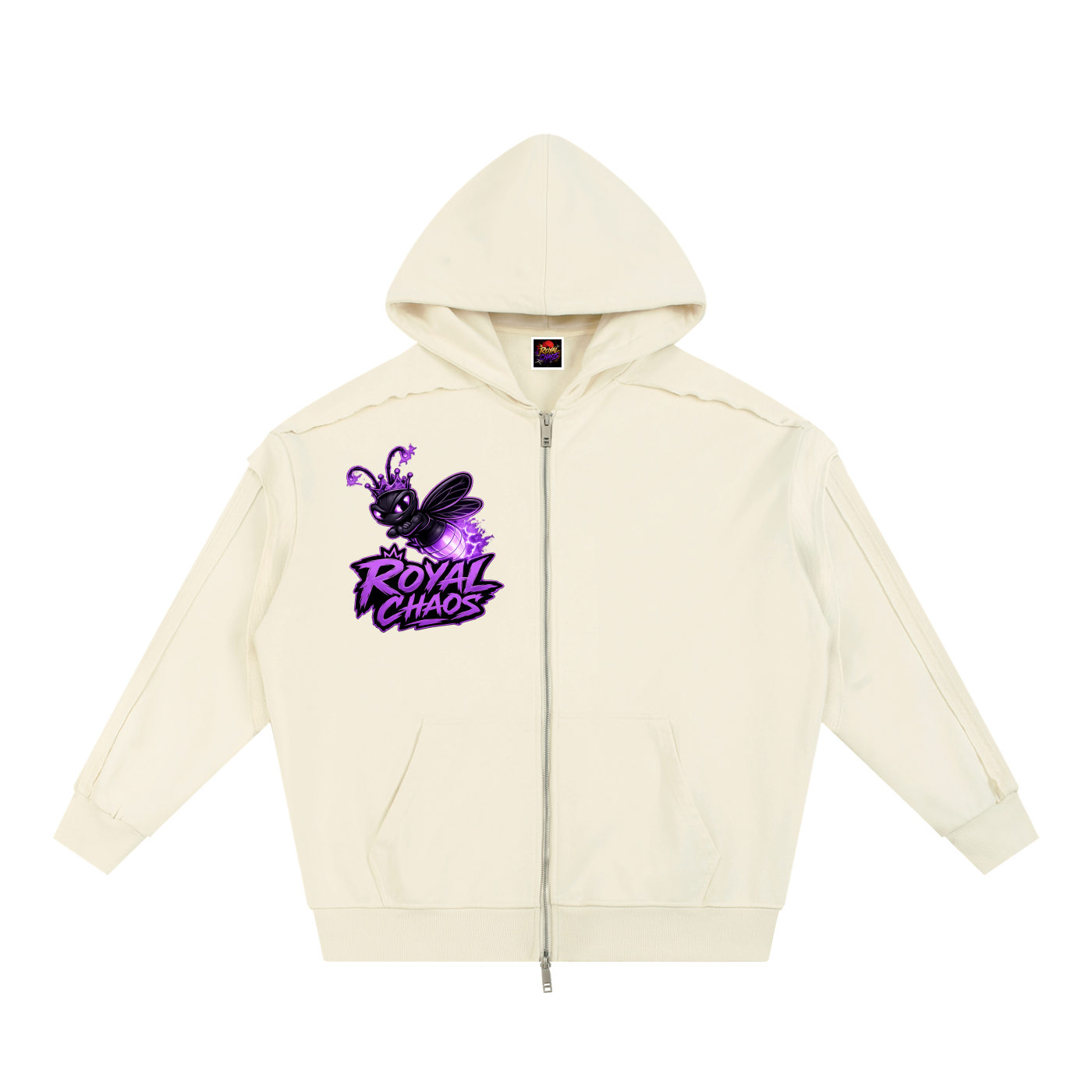 Royal FireFly Double Layered Zip Hoodie