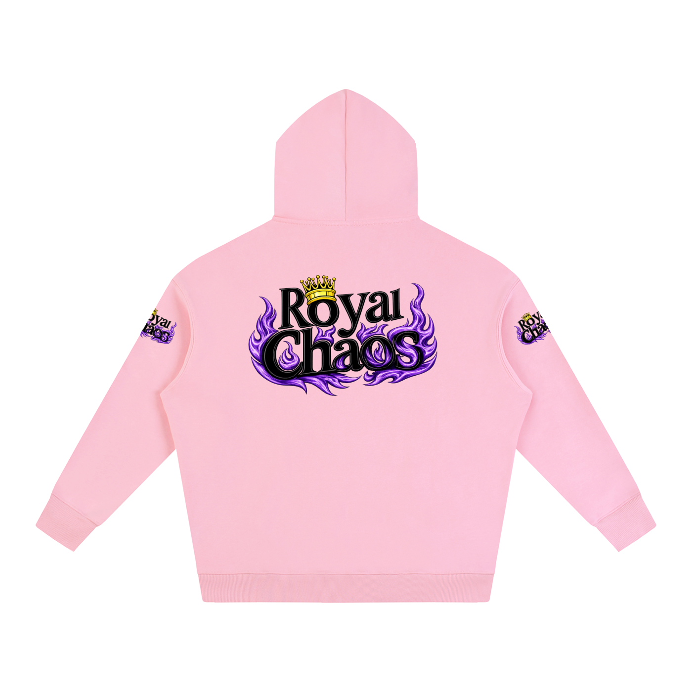 Custom Royal FireFly Oversize  Hoodie