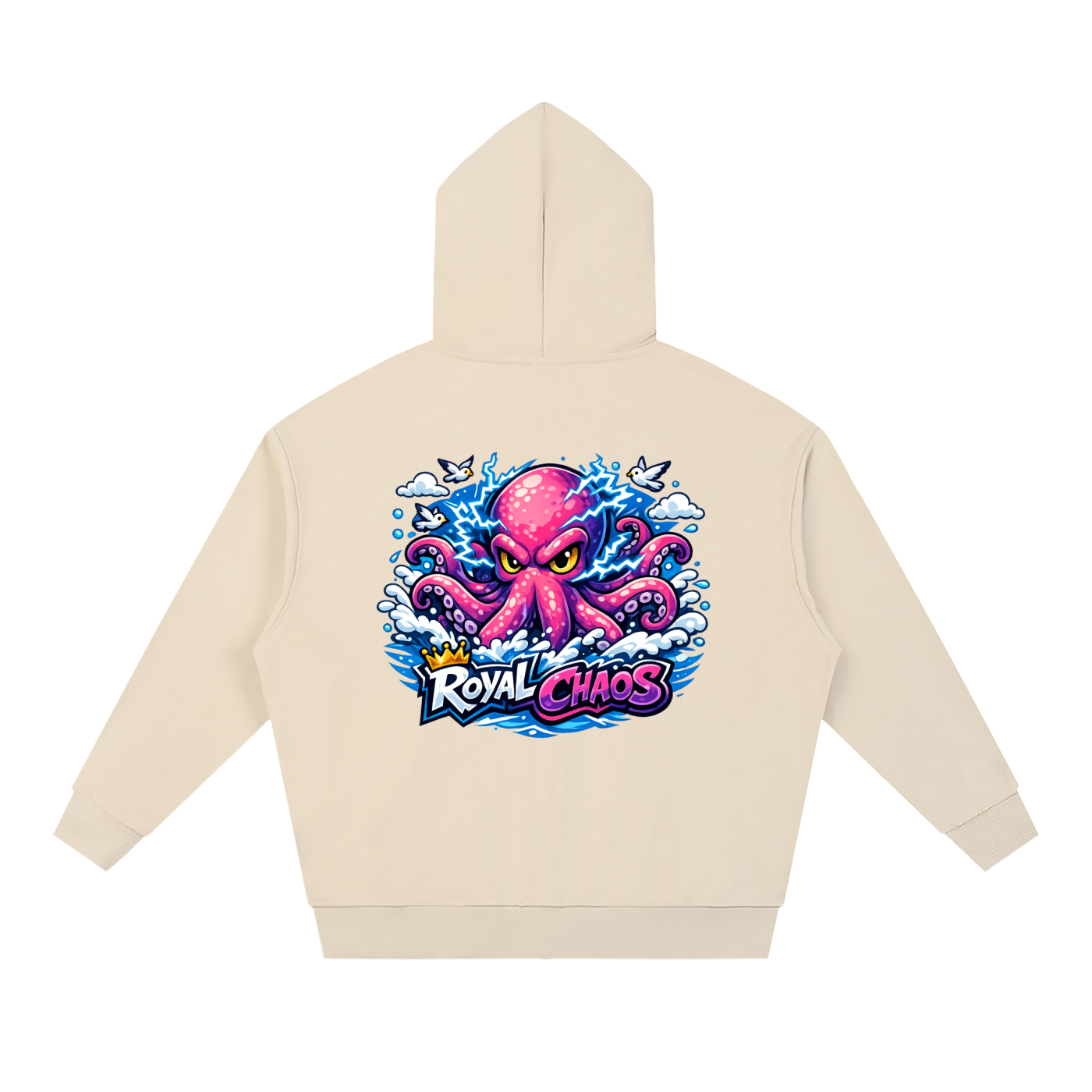 Royal Chaos Custom Full Zip Hoodie