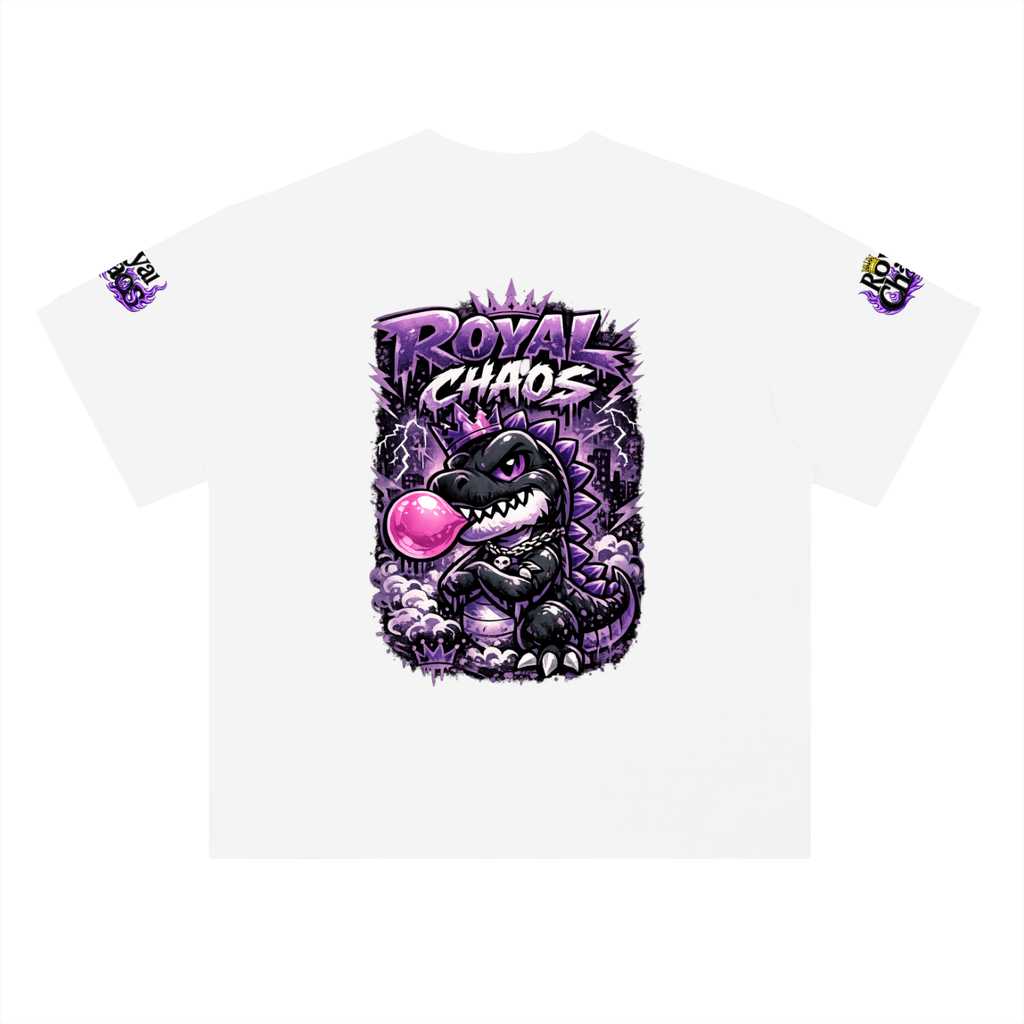 Royal Dino Heavyweight Drop Shoulder T-Shirt