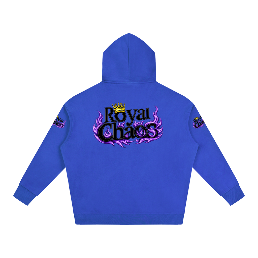 Custom Royal FireFly Oversize  Hoodie