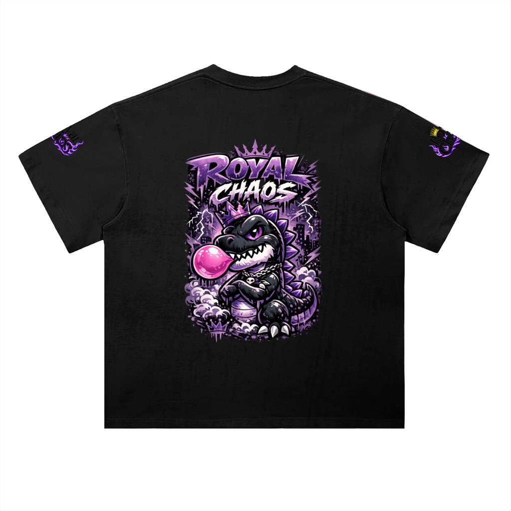 Royal Dino Heavyweight Drop Shoulder T-Shirt
