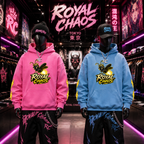 New Royal FireFly Oversized Hoodie