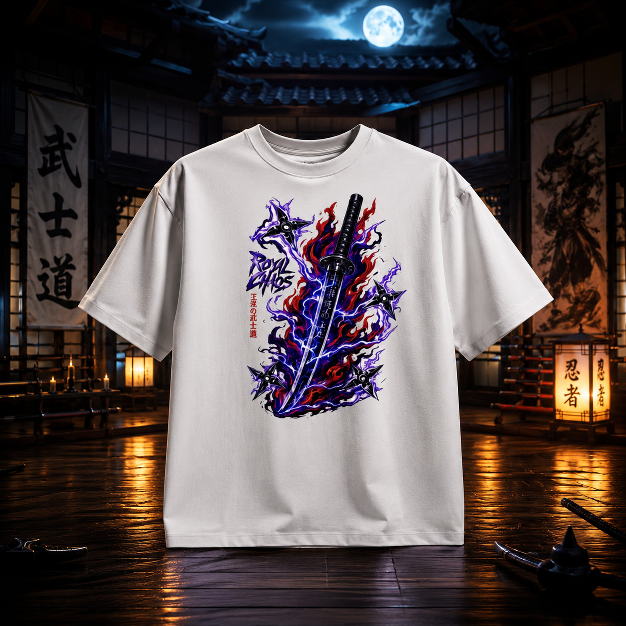 Royal Chaos Custom Oversized T-Shirt
