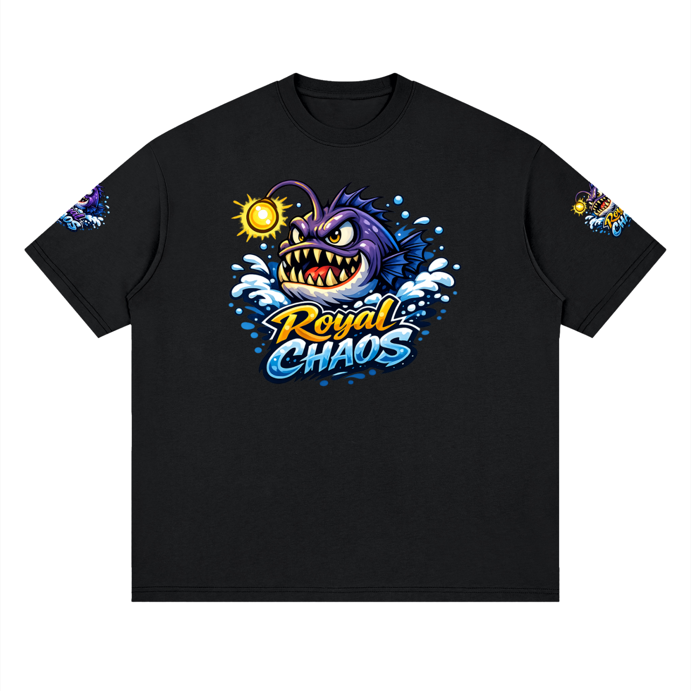 Royal Chaos Custom Drop Shoulder T-Shirt