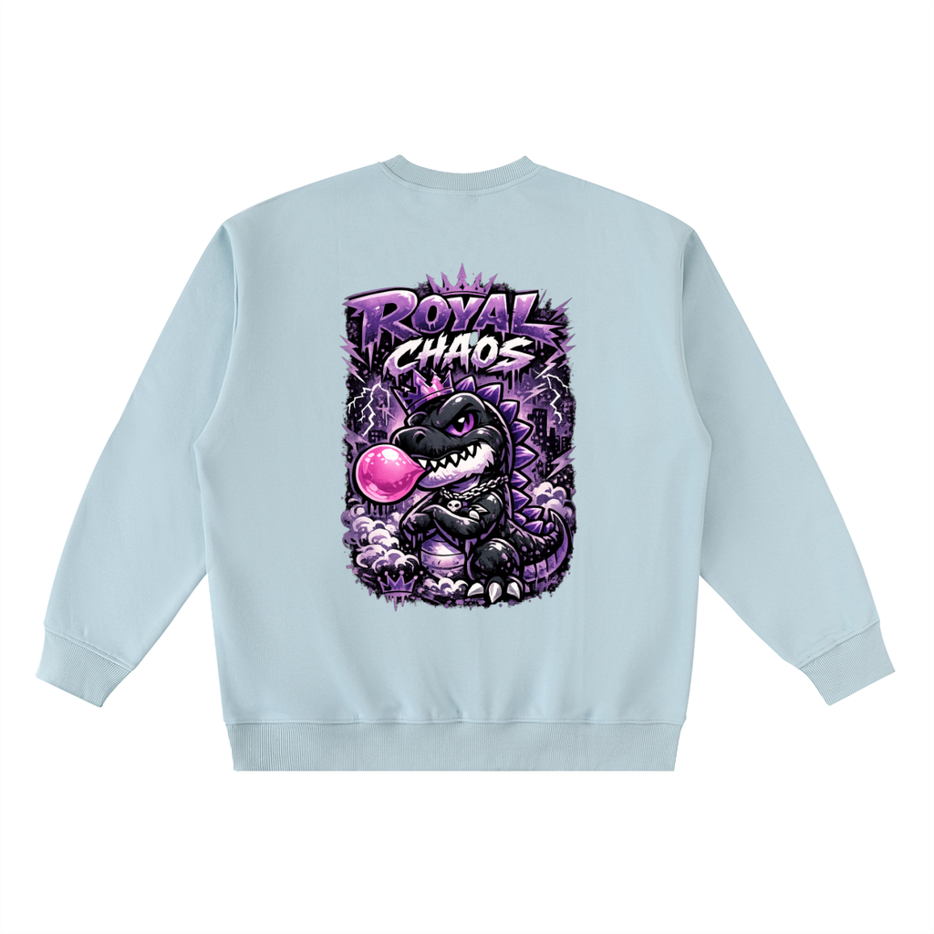 Royal Dino Oversized Taped Sweatshirt