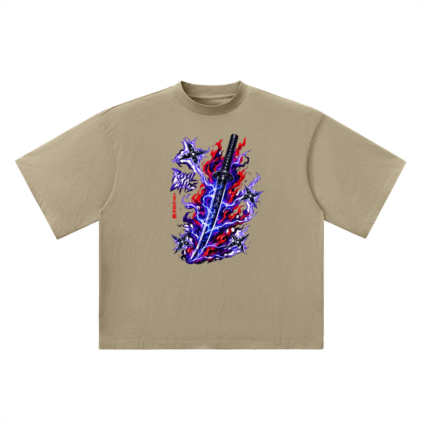 Royal Chaos Custom Oversized T-Shirt