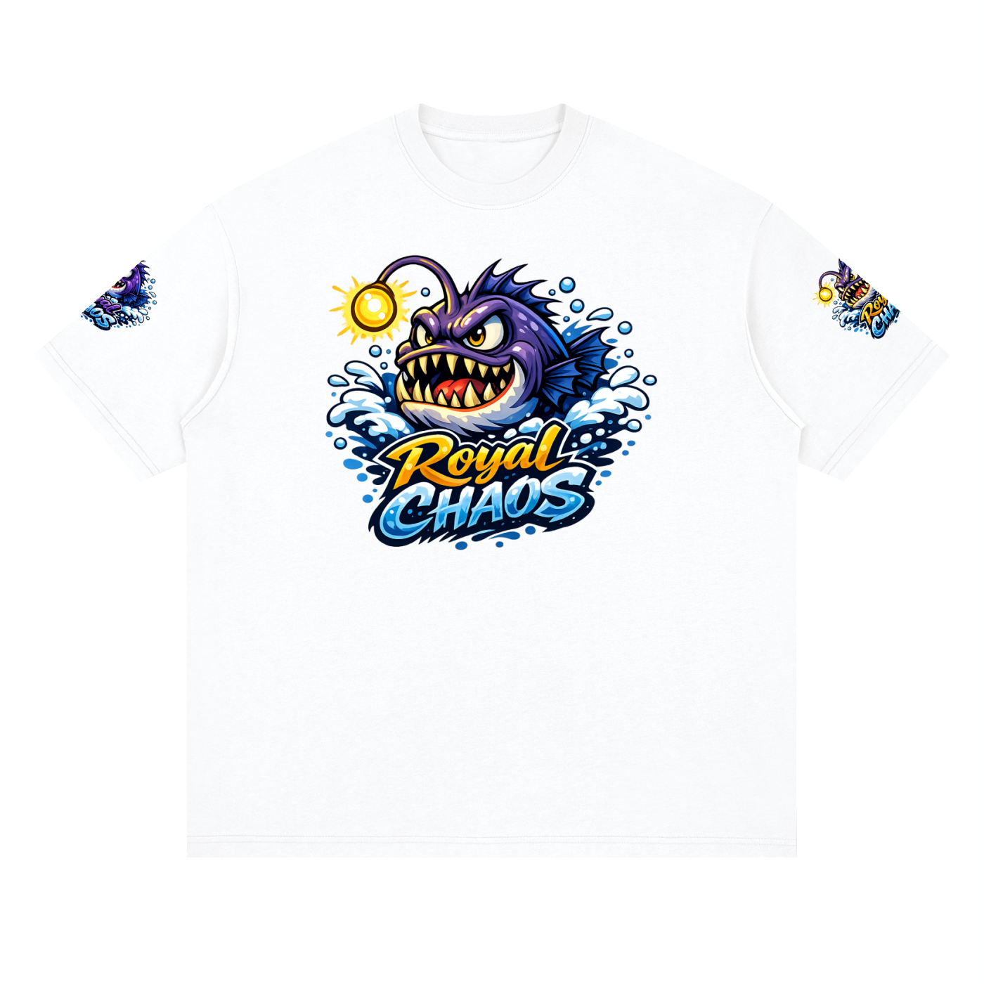 Royal Chaos Custom Drop Shoulder T-Shirt