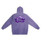 Royal Chaos Custom Distressed Vintage Hoodie