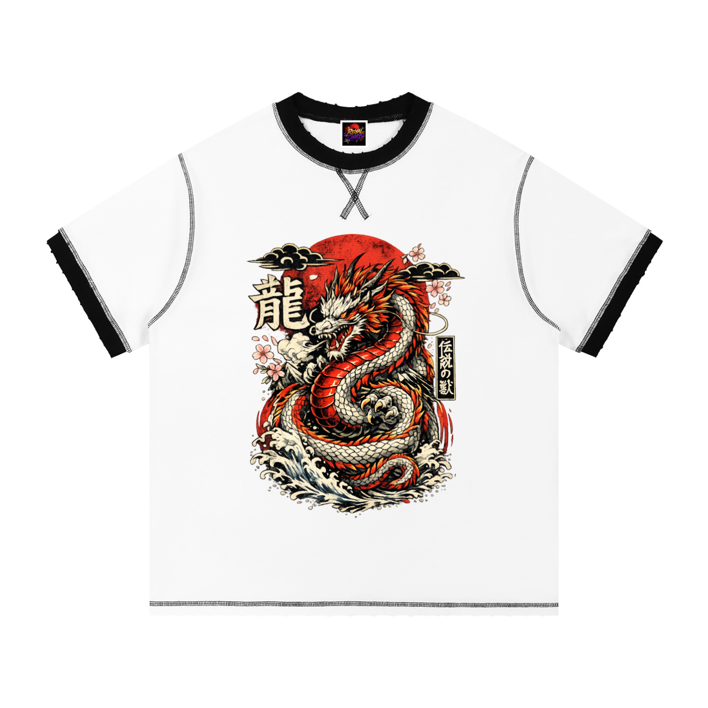 Royal Chaos custom dragon shirt