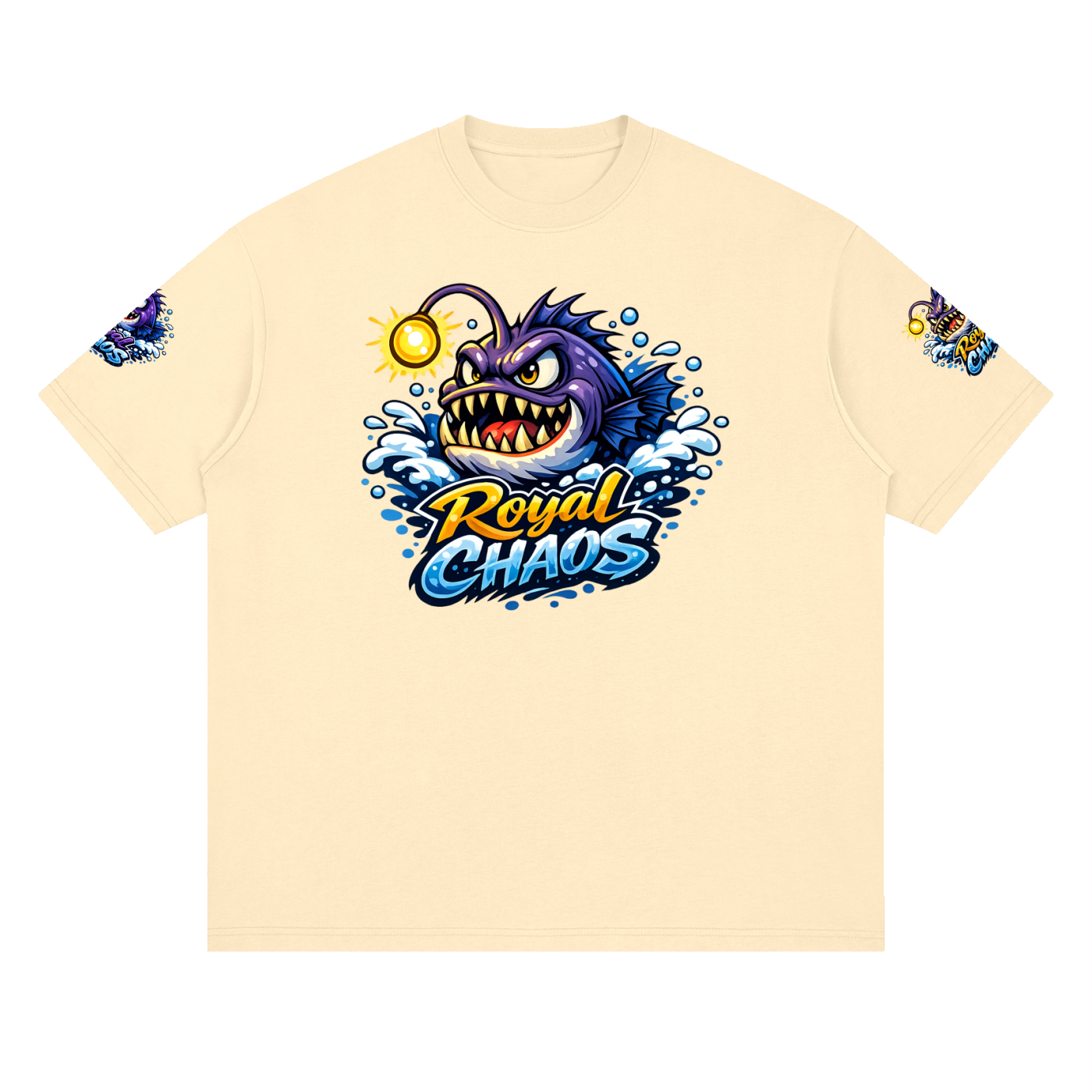 Royal Chaos Custom Drop Shoulder T-Shirt