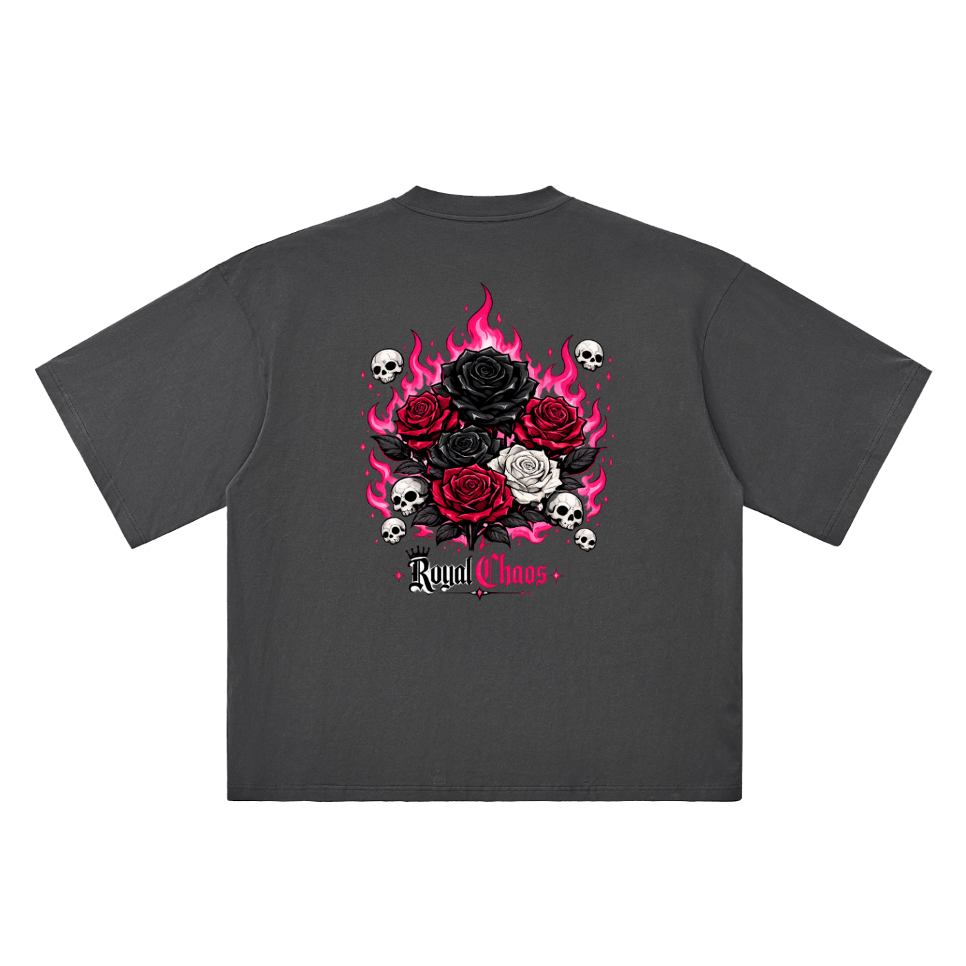 Royal Chaos Oversized Drop Shoulder T-Shirt
