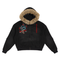 Royal Chaos fur hood jacket