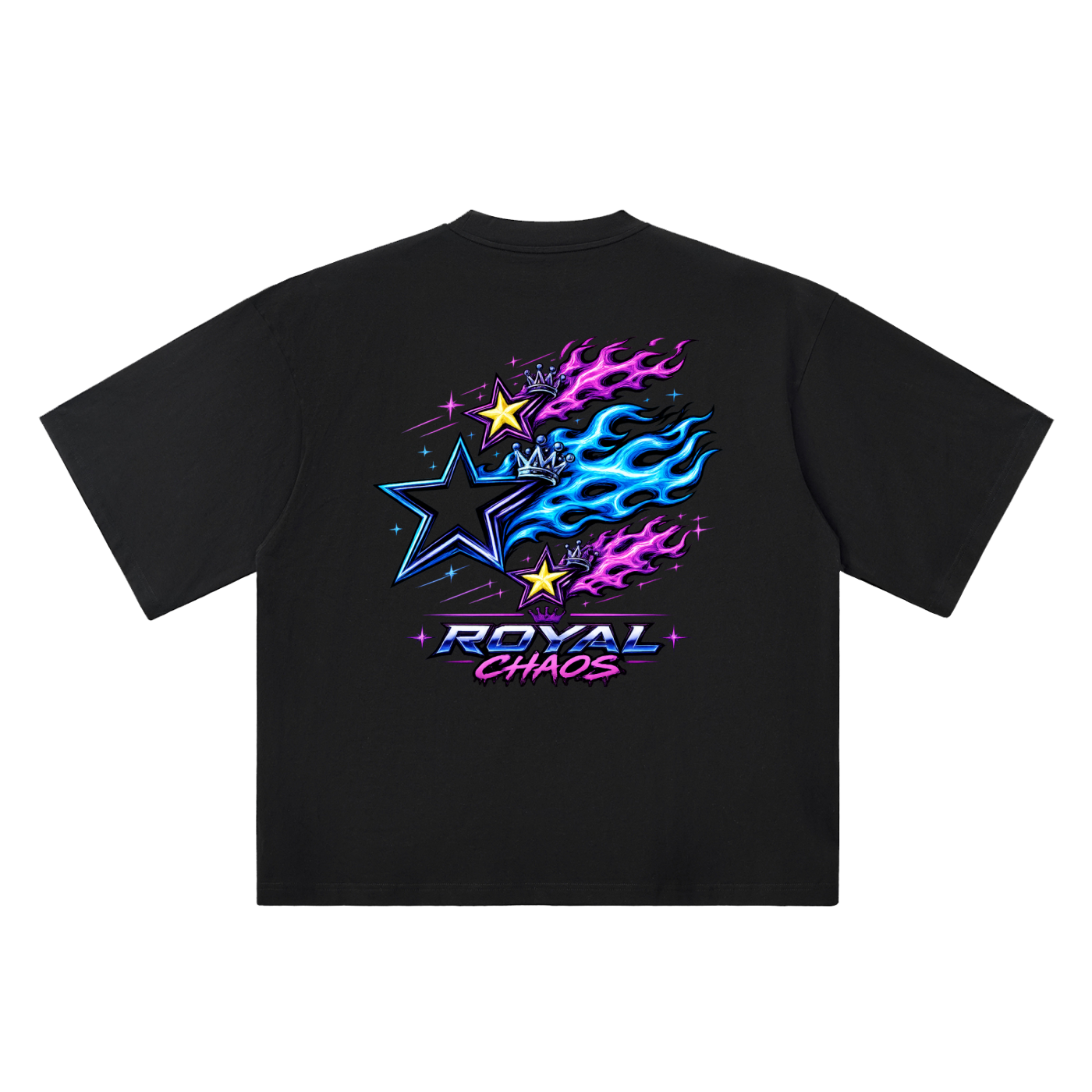 Royal Chaos Custom Oversized T-Shirt