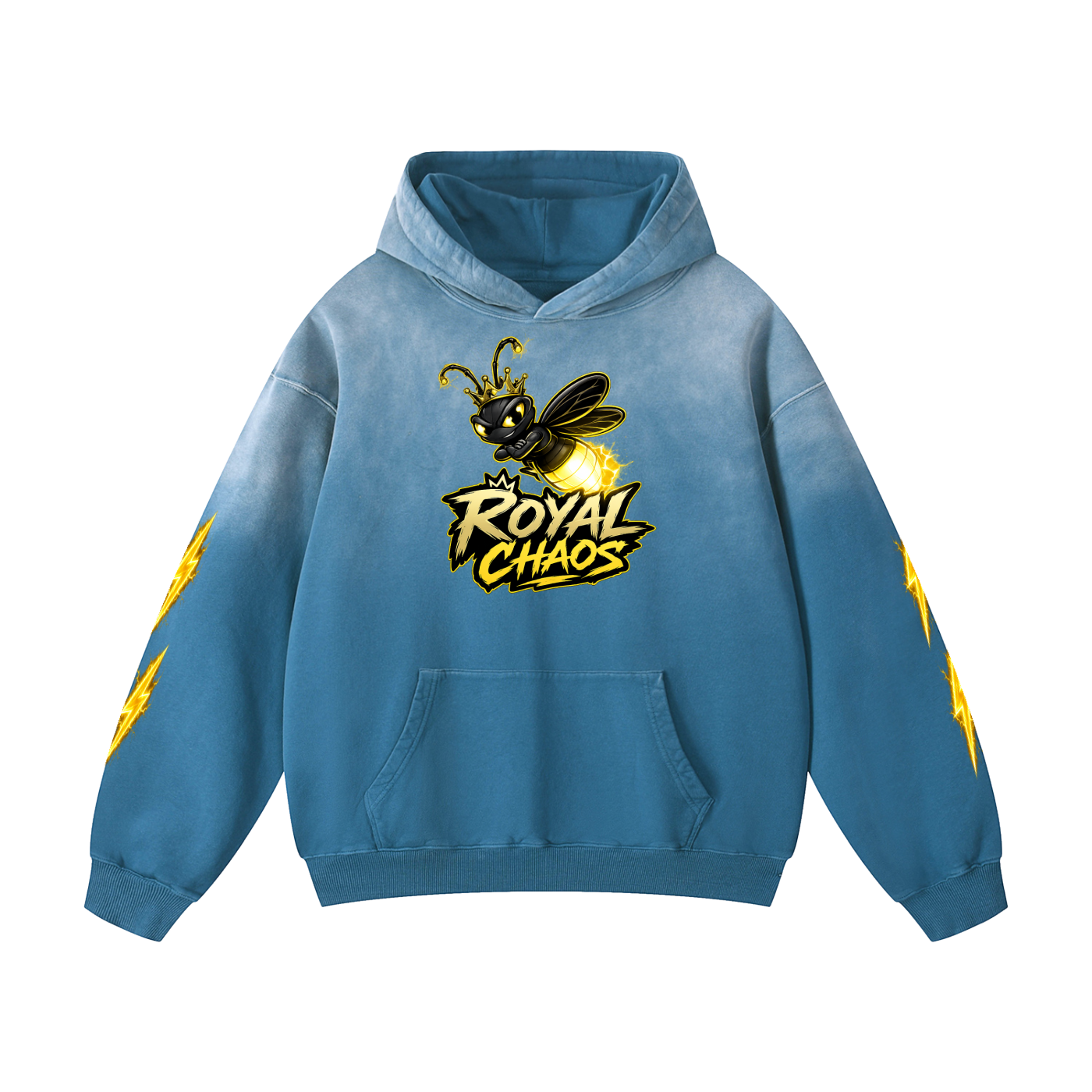 New Royal FireFly Oversized Hoodie