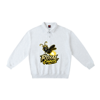 Royal FireFly Polo-Collar Sweatshirt