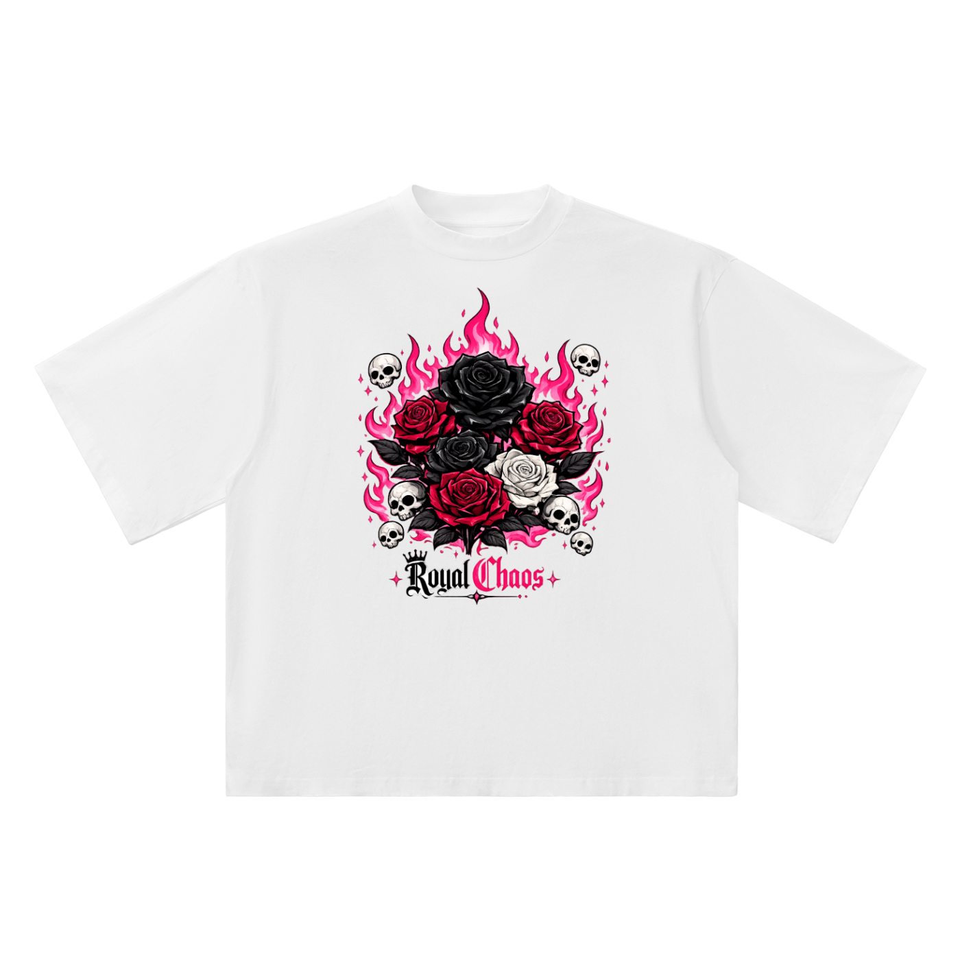 Royal Chaos Oversized Drop Shoulder T-Shirt