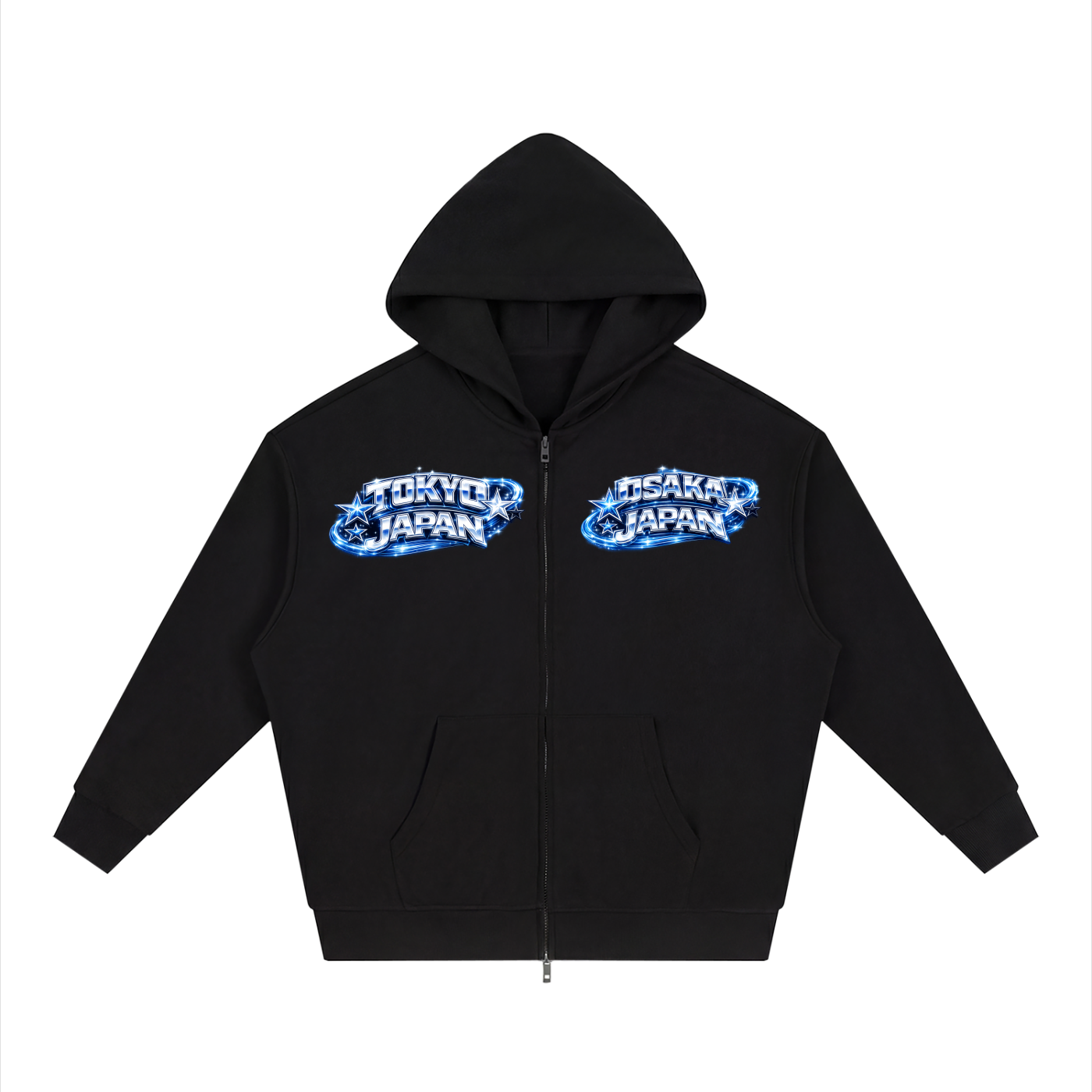 Royal Chaos Custom Japan Full Zip Hoodie