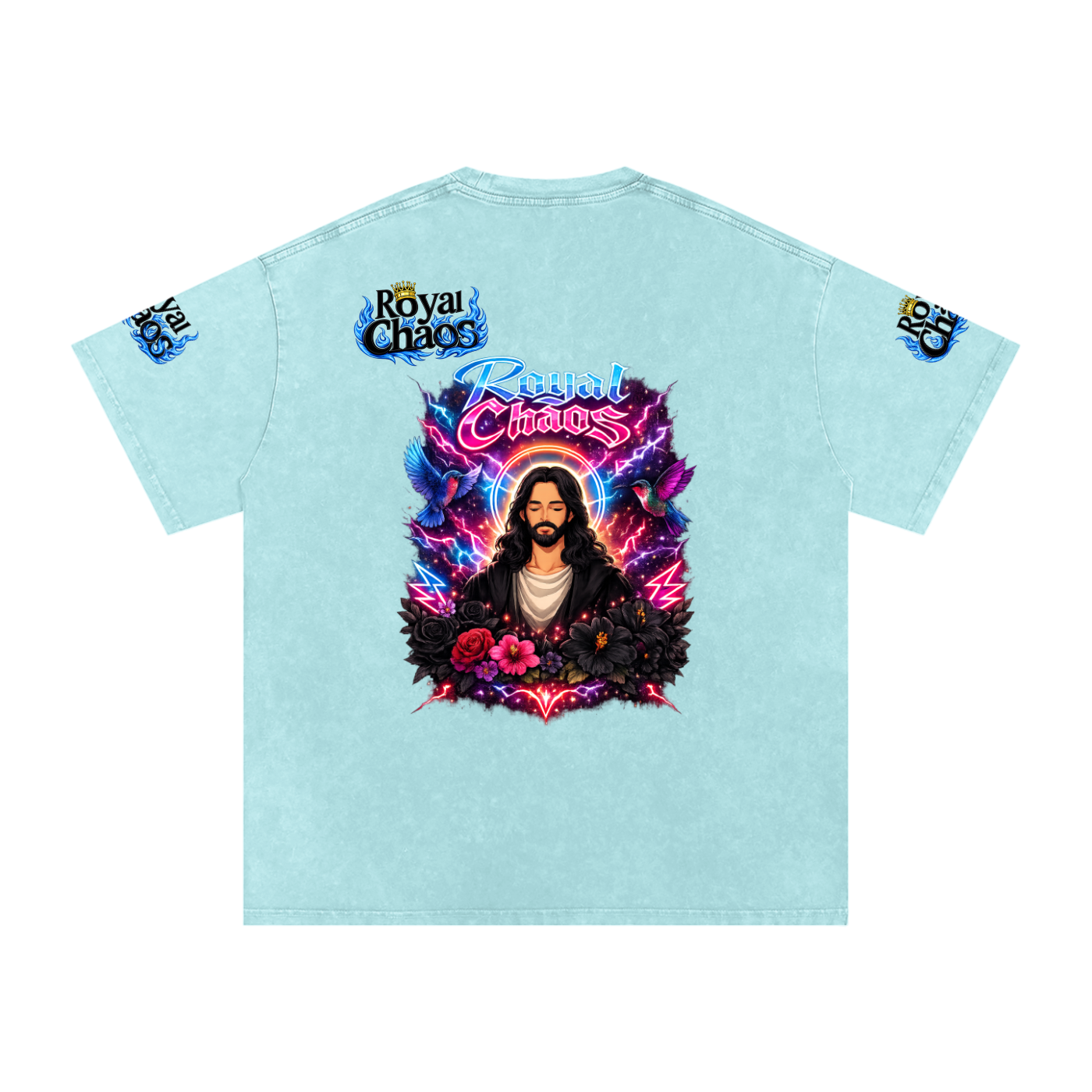 Royal Chaos Custom  Oversized  T-Shirt