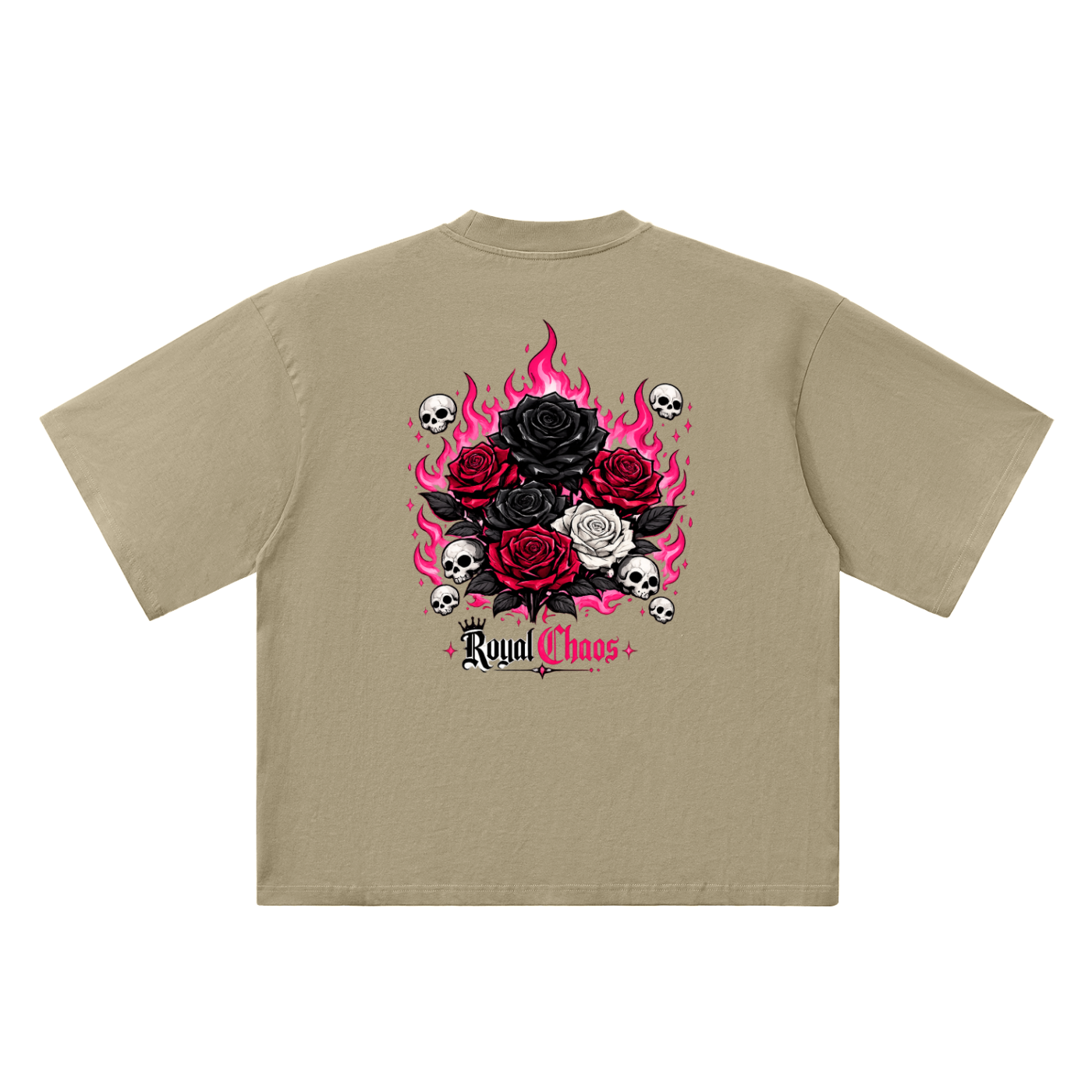 Royal Chaos Oversized Drop Shoulder T-Shirt