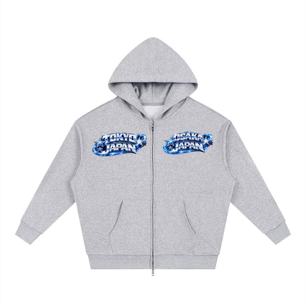 Royal Chaos Custom Japan Full Zip Hoodie