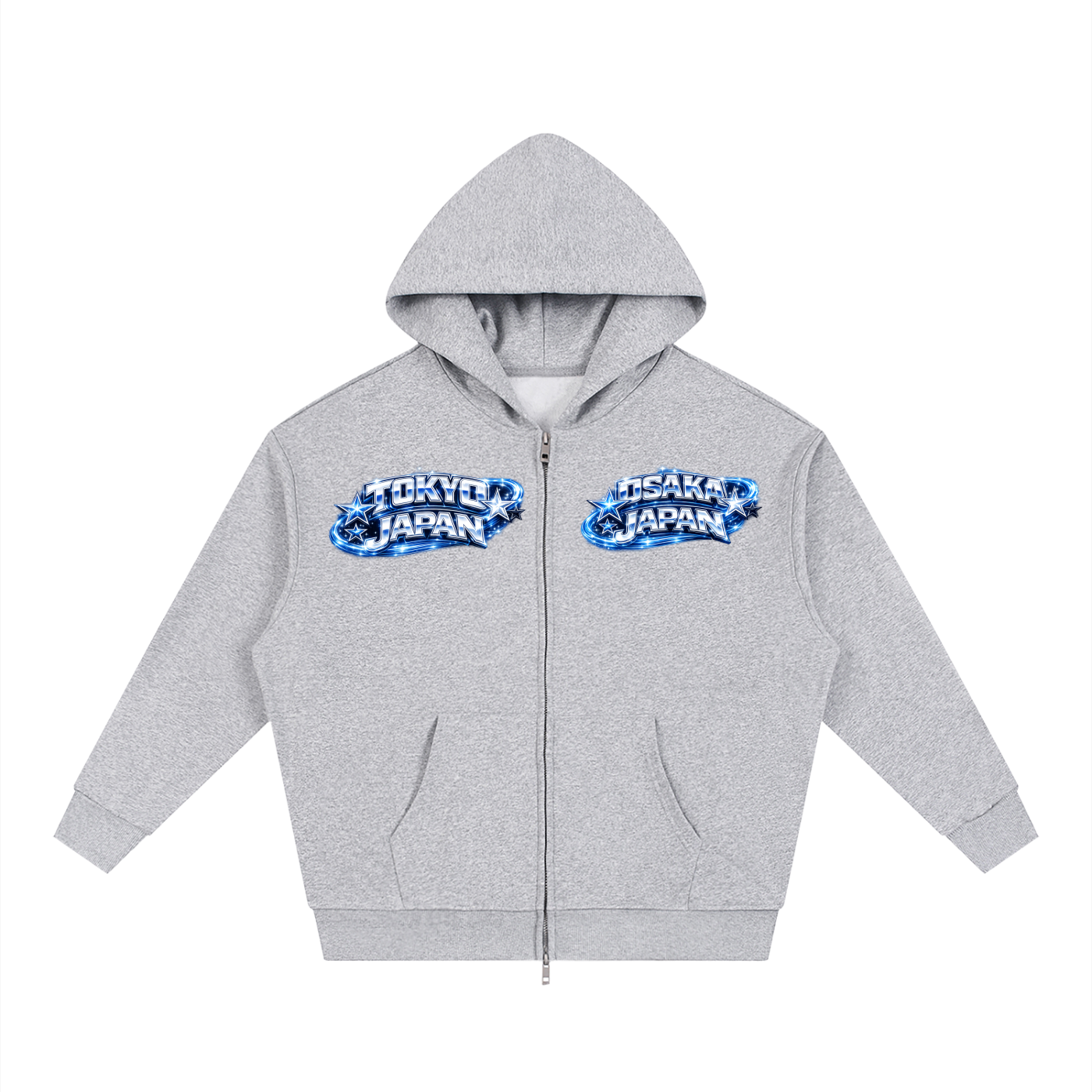 Royal Chaos Custom Japan Full Zip Hoodie
