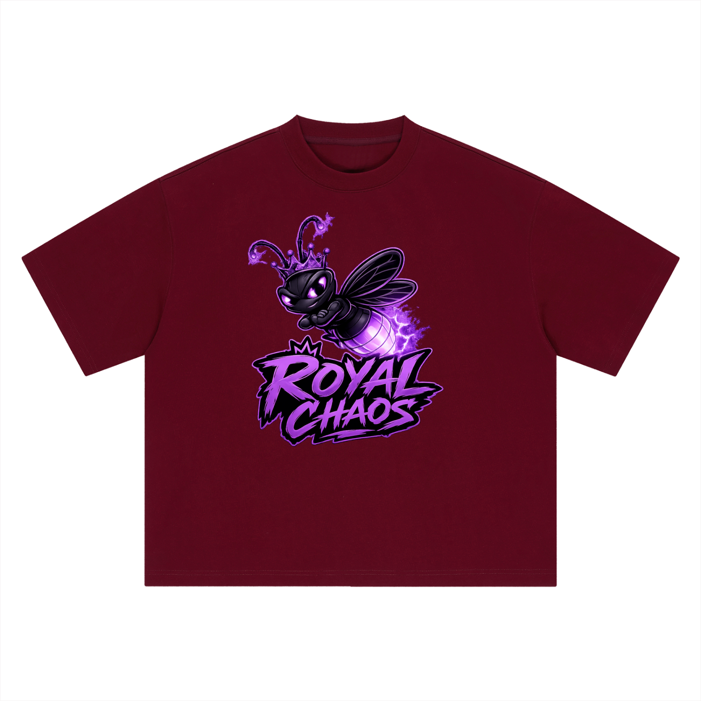 Custom Royal FireFly Oversized T-Shirt