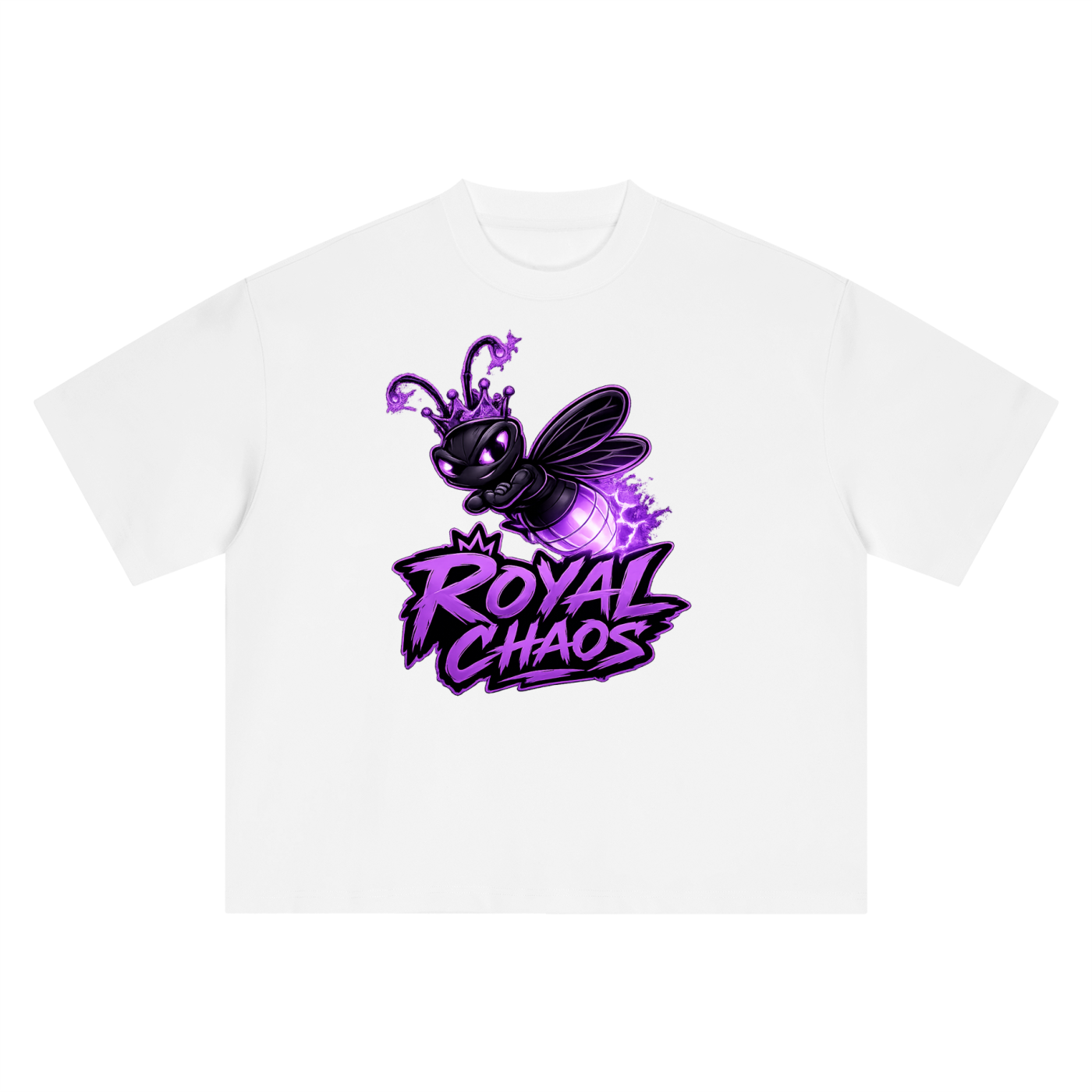 Custom Royal FireFly Oversized T-Shirt