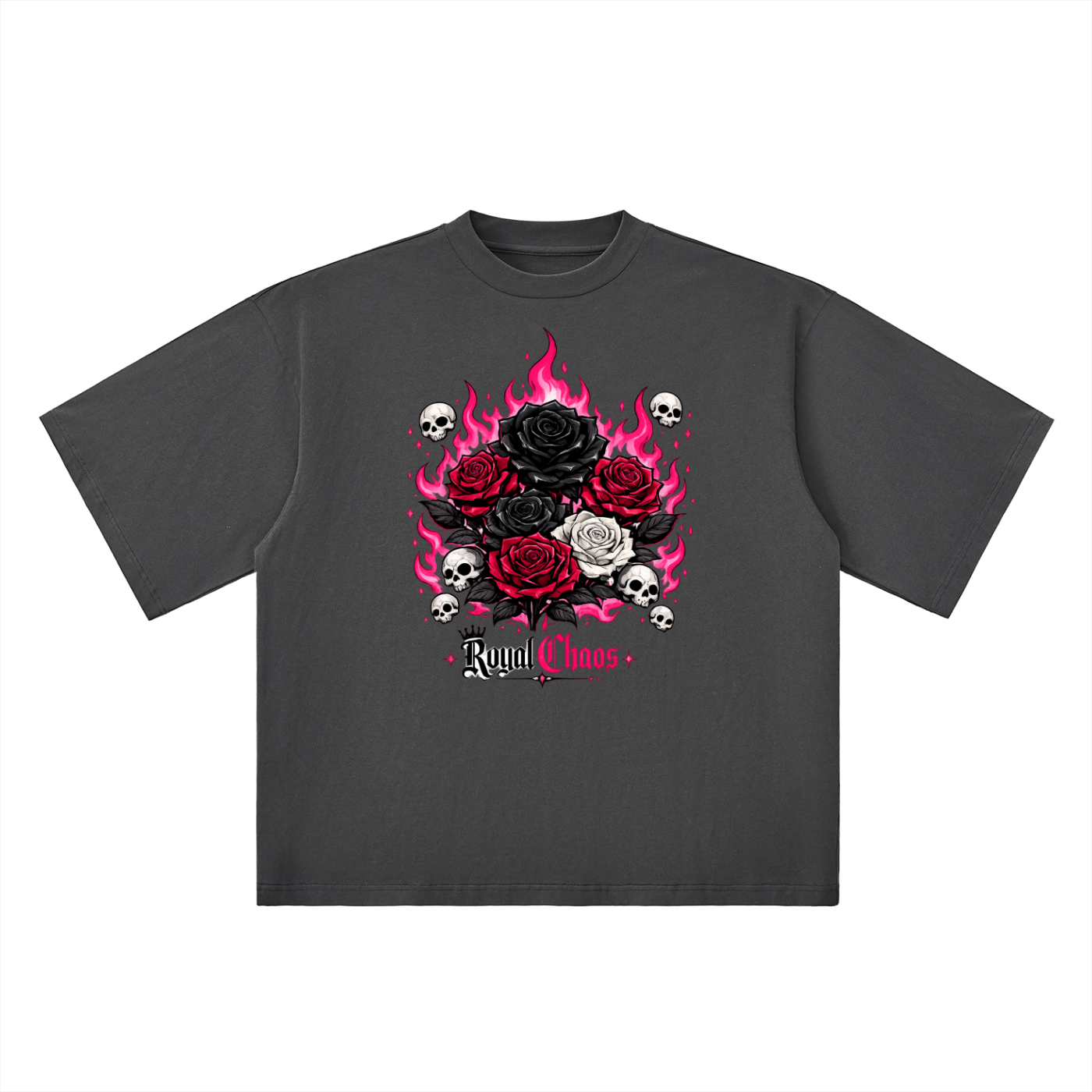 Royal Chaos Oversized Drop Shoulder T-Shirt