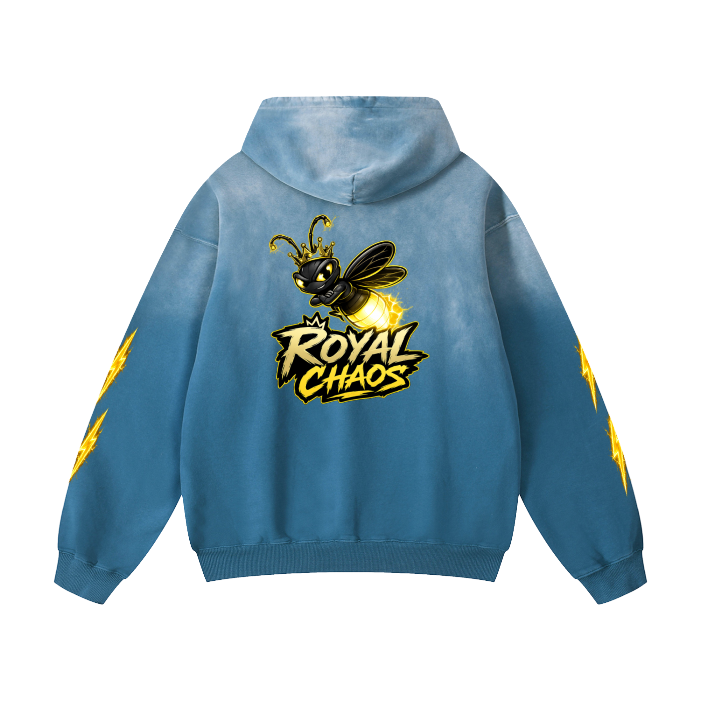 New Royal FireFly Oversized Hoodie
