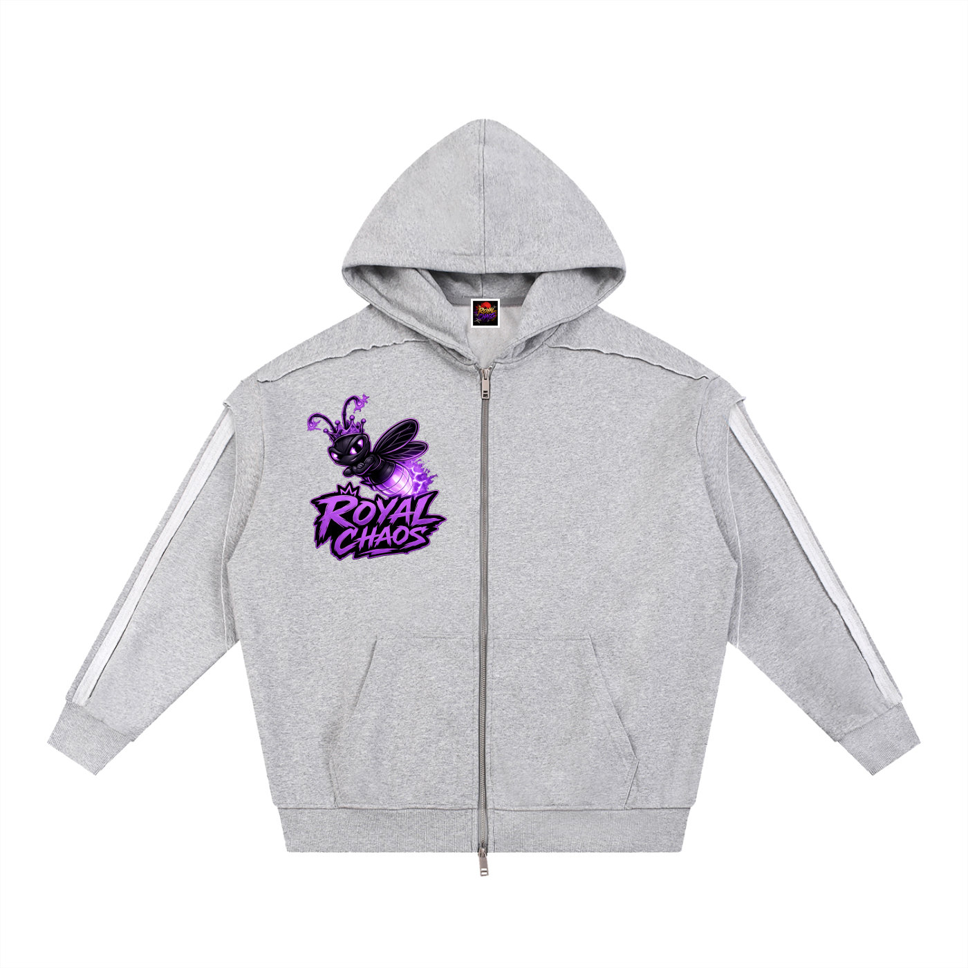 Royal FireFly Double Layered Zip Hoodie