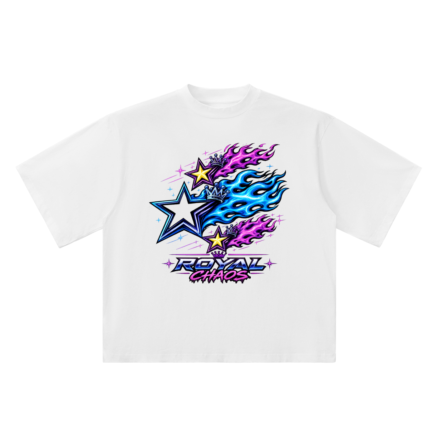 Royal Chaos Custom Oversized T-Shirt