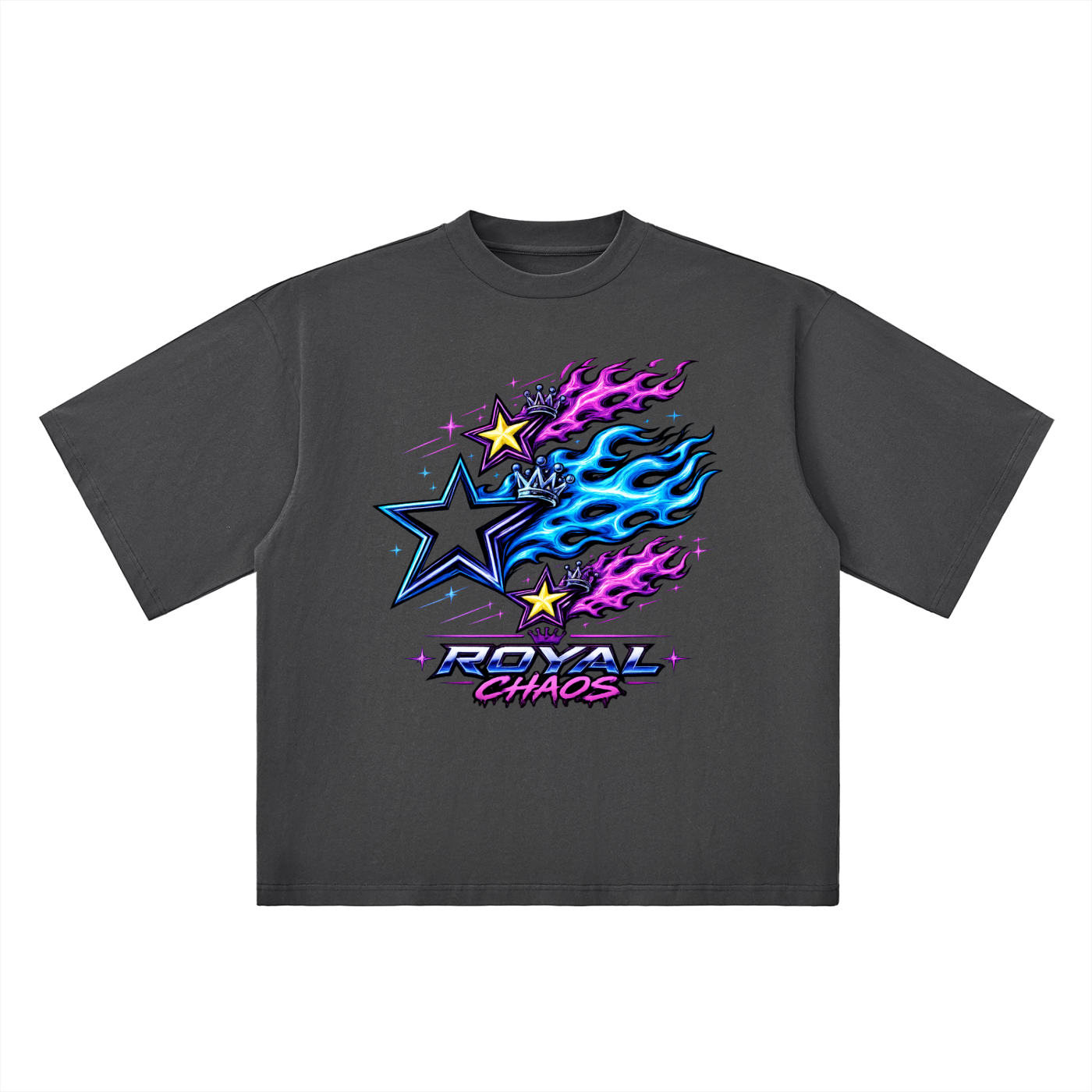 Royal Chaos Custom Oversized T-Shirt