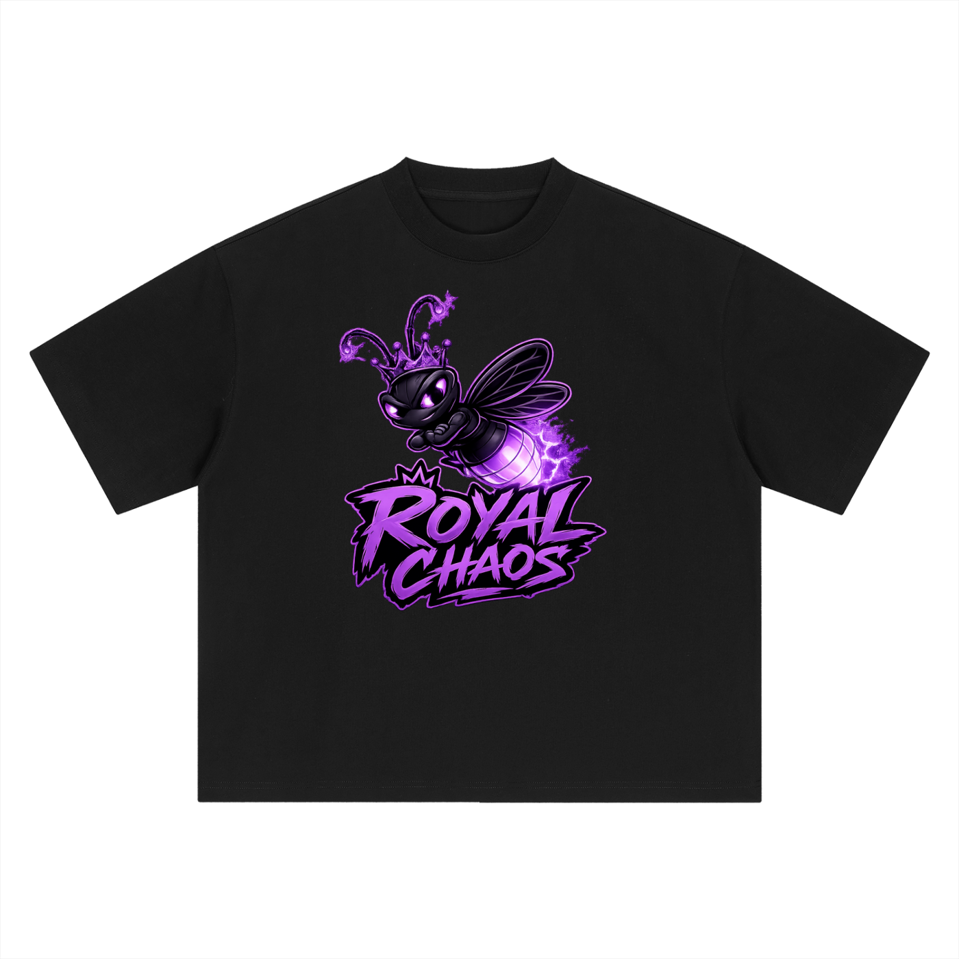 Custom Royal FireFly Oversized T-Shirt