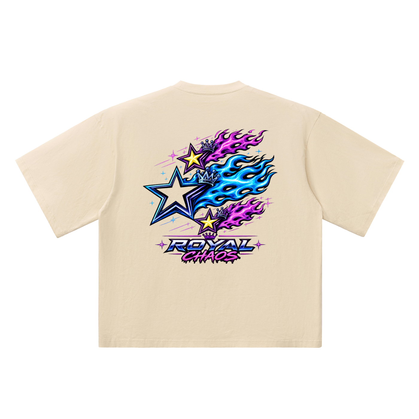 Royal Chaos Custom Oversized T-Shirt