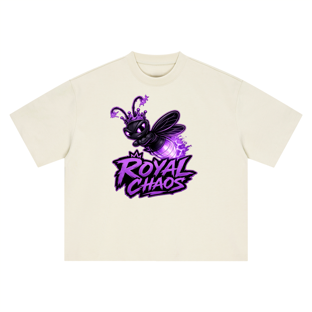 Custom Royal FireFly Oversized T-Shirt