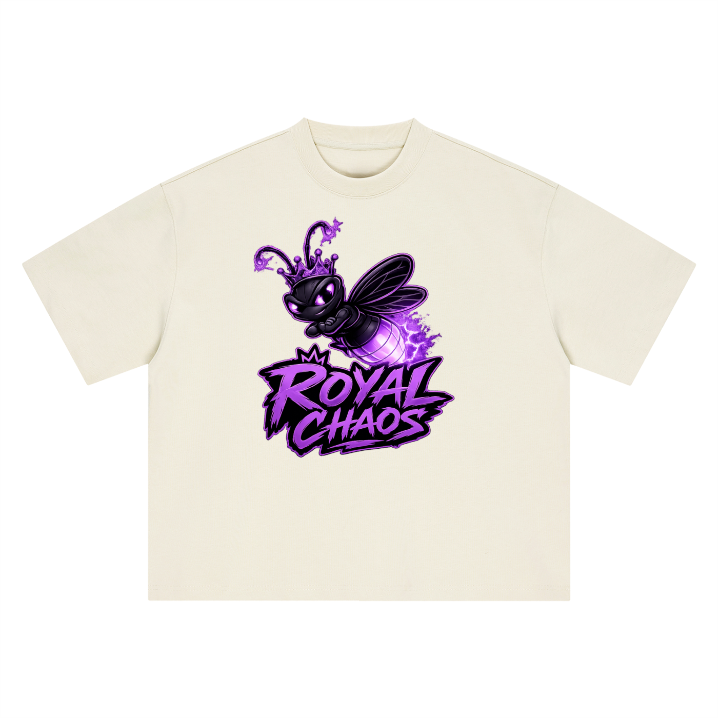Custom Royal FireFly Oversized T-Shirt