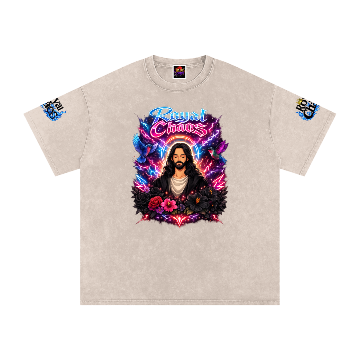 Royal Chaos Custom  Oversized  T-Shirt